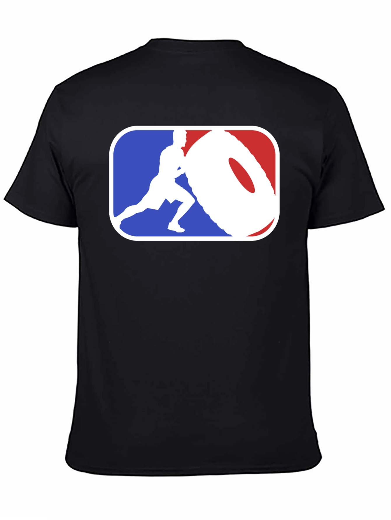 Fitness Tire Flip T-Shirt - Gym Workout Tee