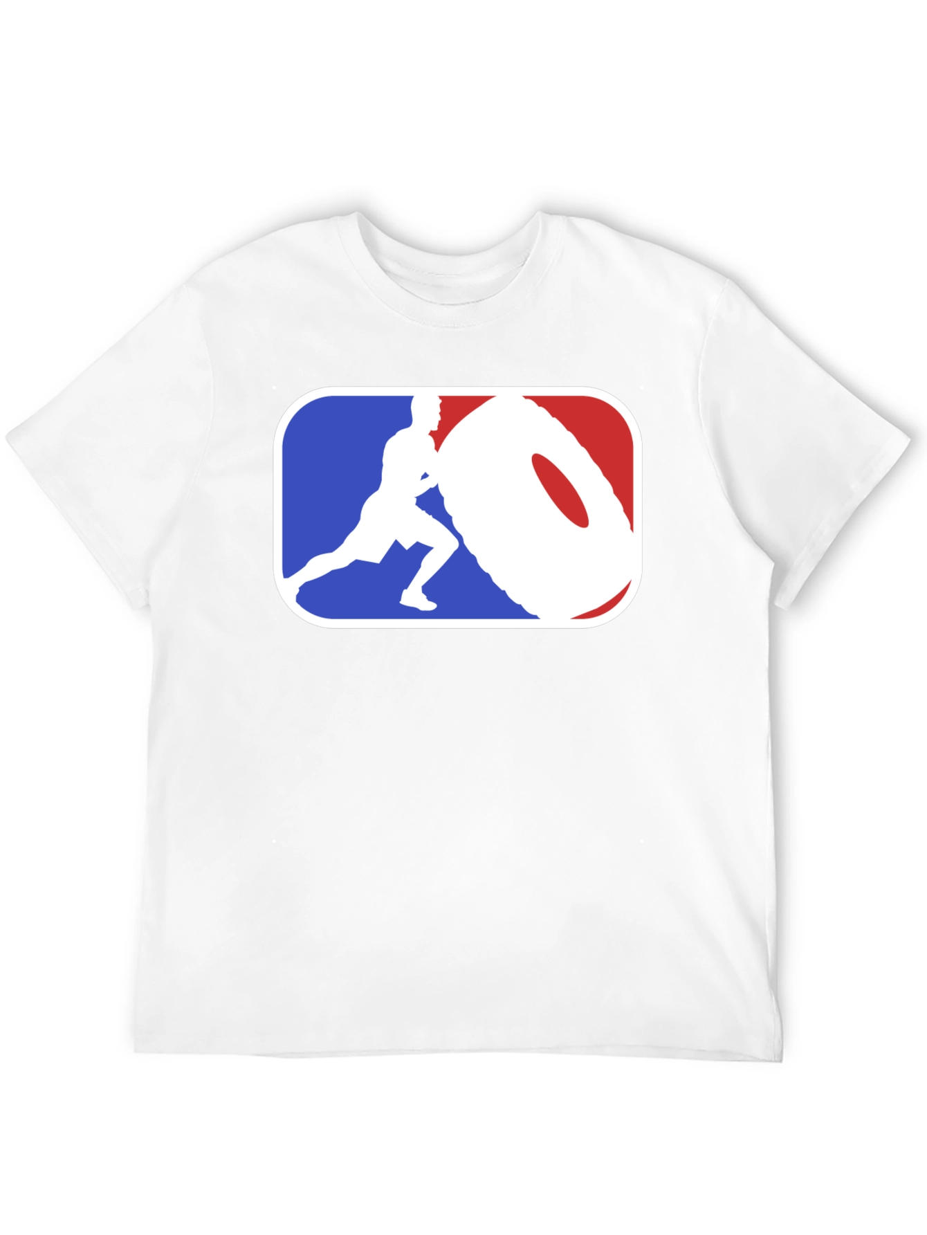 Fitness Tire Flip T-Shirt - Gym Workout Tee