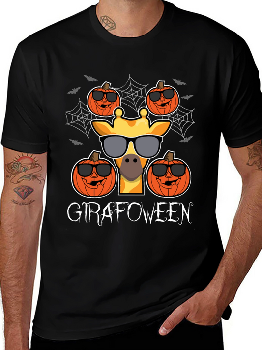 Giraffe Halloween T-Shirt - Girafoween Design