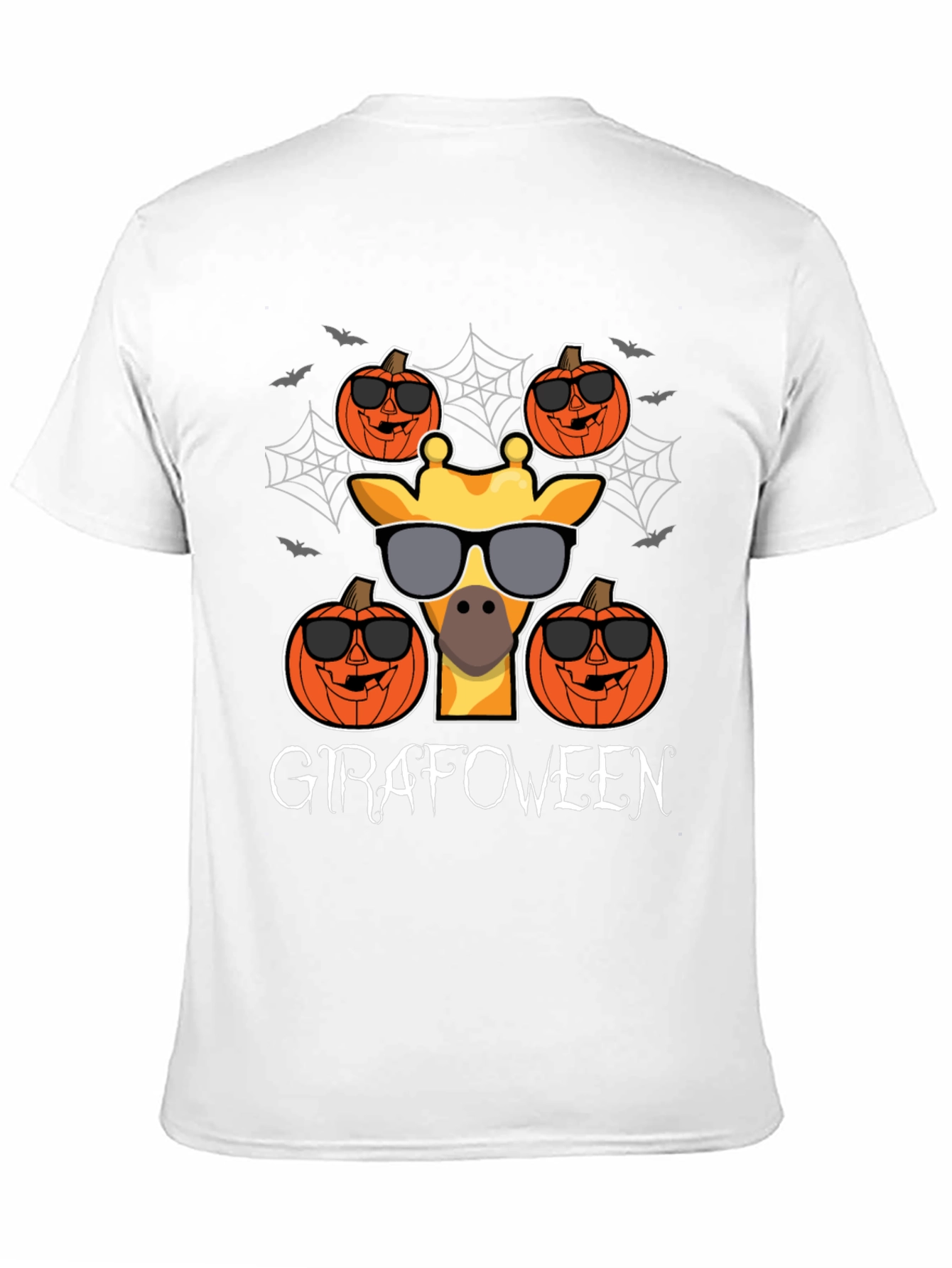 Giraffe Halloween T-Shirt - Girafoween Design