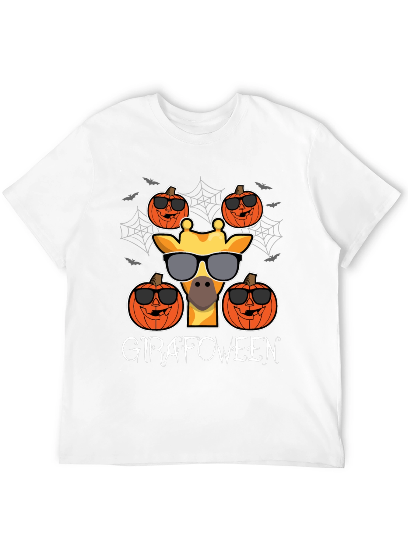 Giraffe Halloween T-Shirt - Girafoween Design