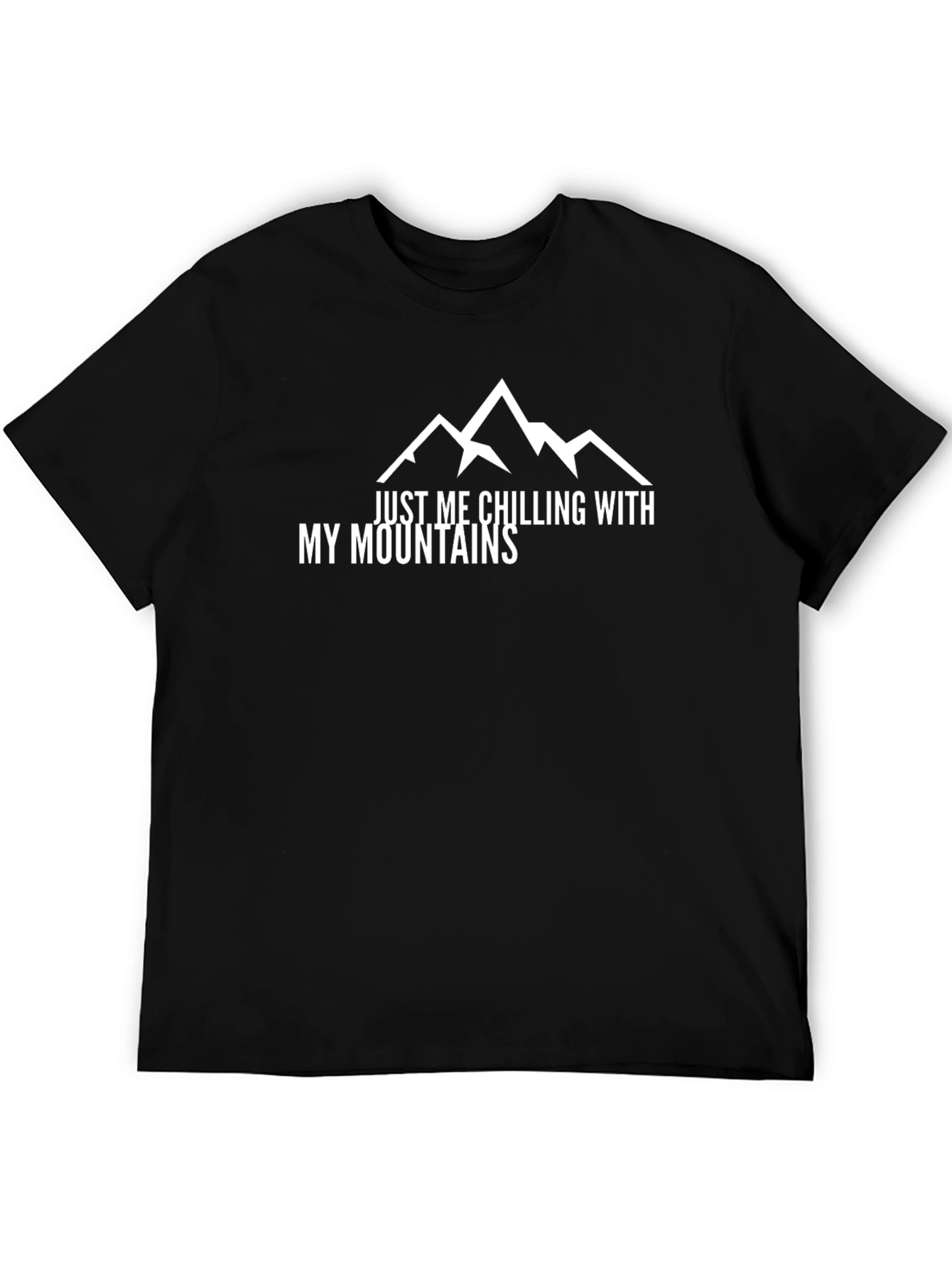 Chilling with My Mountains Graphic Tee