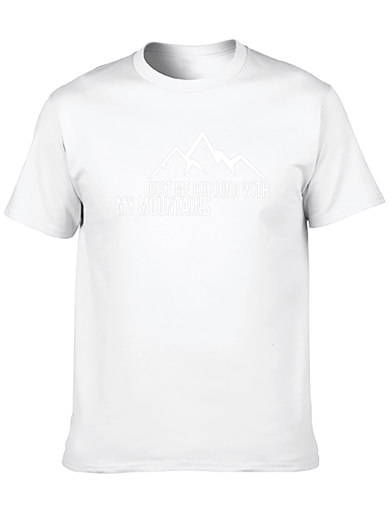 Chilling with My Mountains Graphic Tee