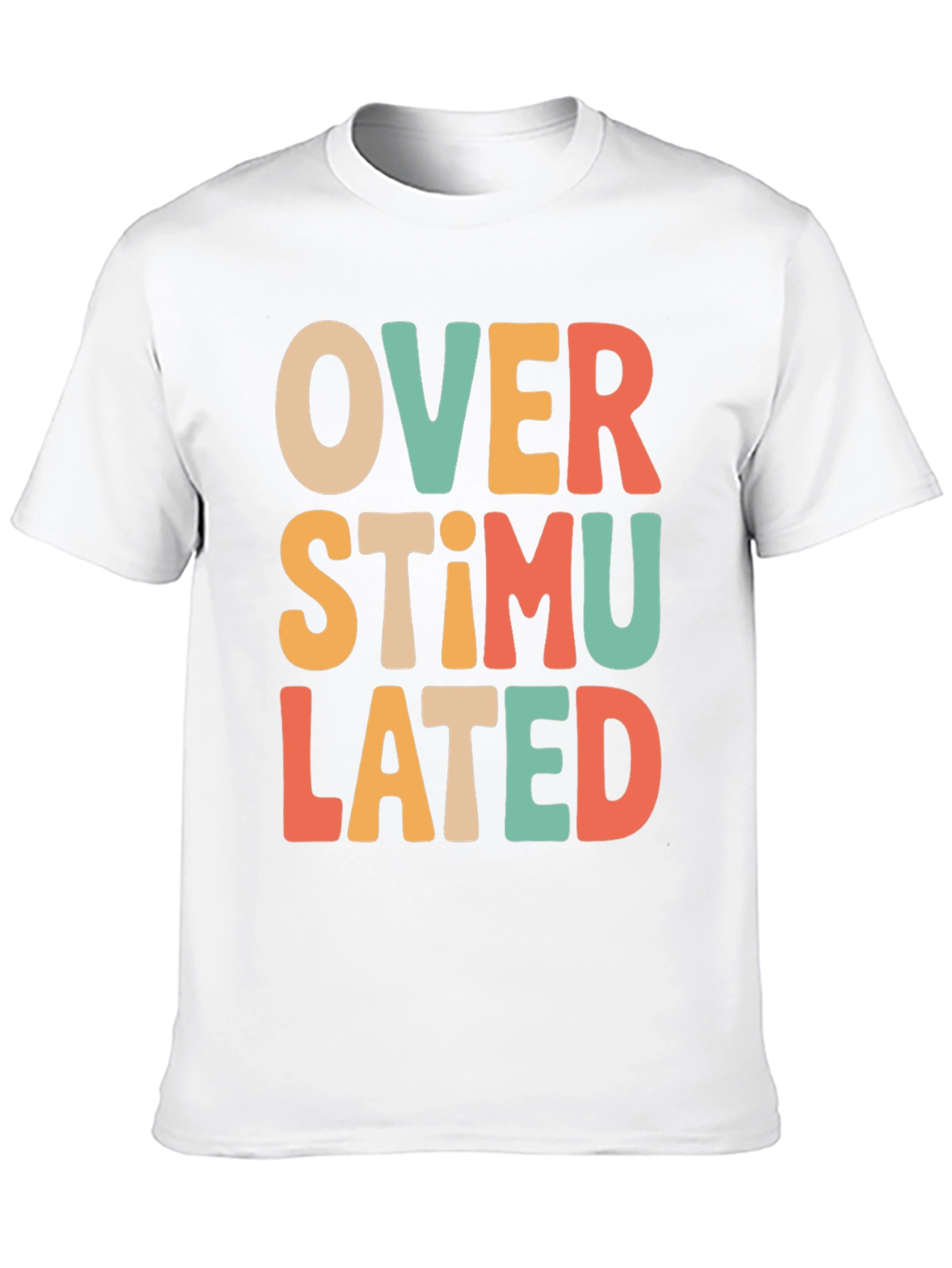 Overstimulated Retro T-Shirt - Comfort & Style