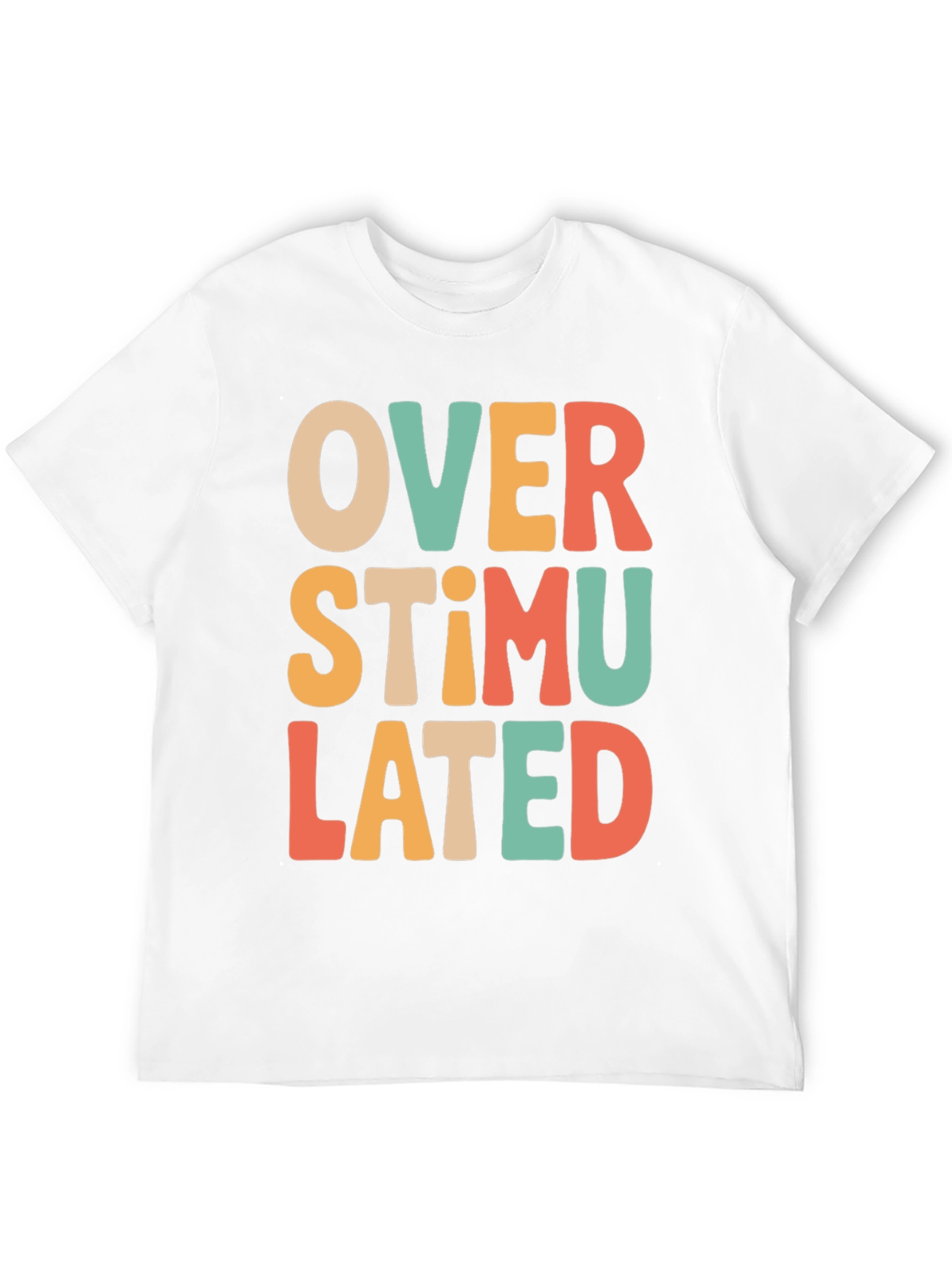 Overstimulated Retro T-Shirt - Comfort & Style