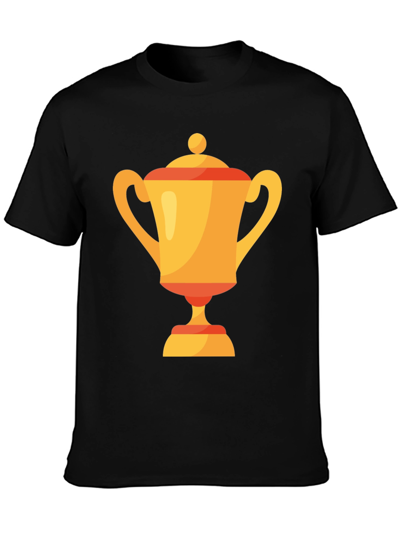 Trophy Graphic Tee - Celebrate Victory in Style!
