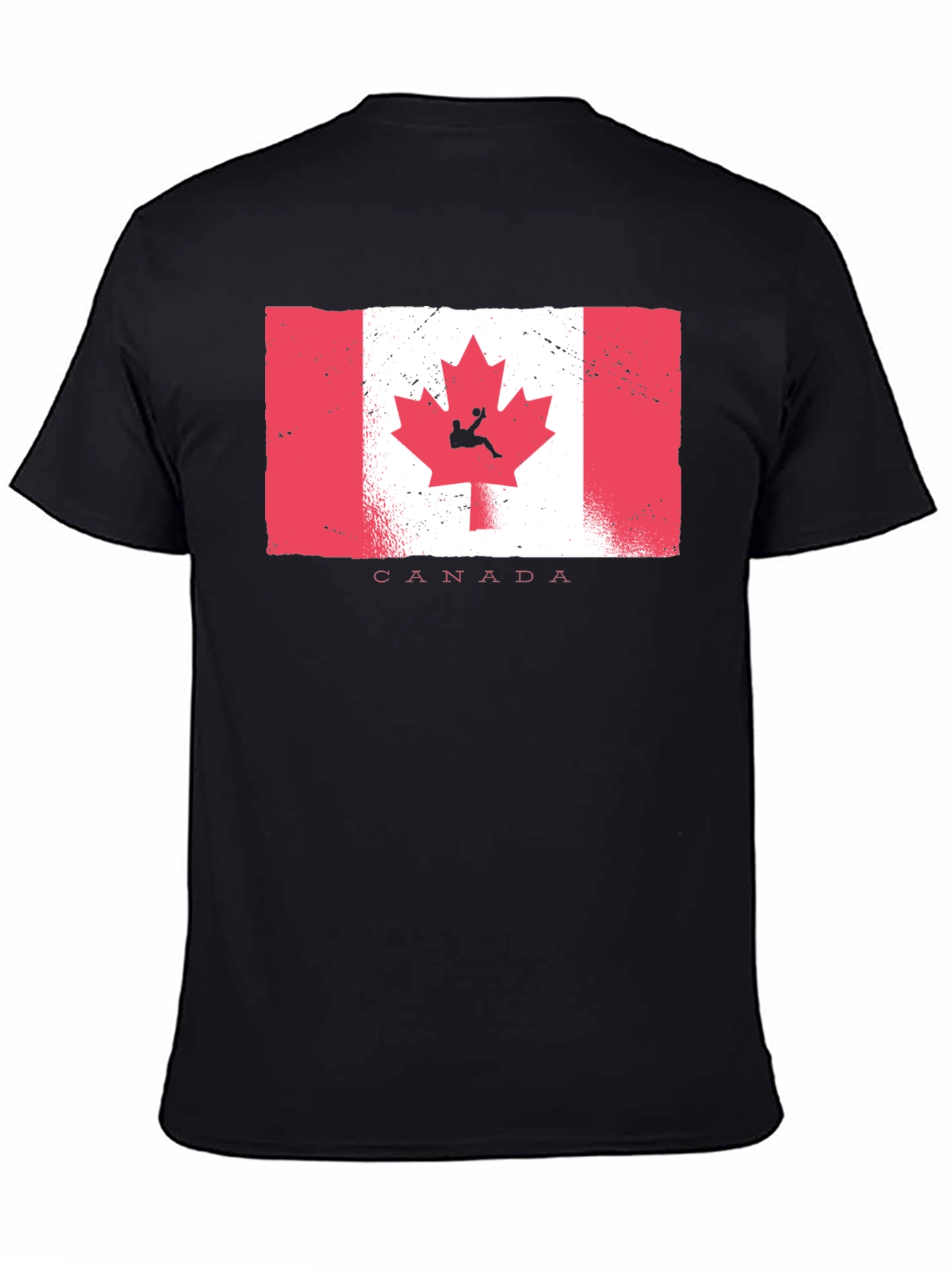 Canada Soccer T-Shirt - Black - Unisex