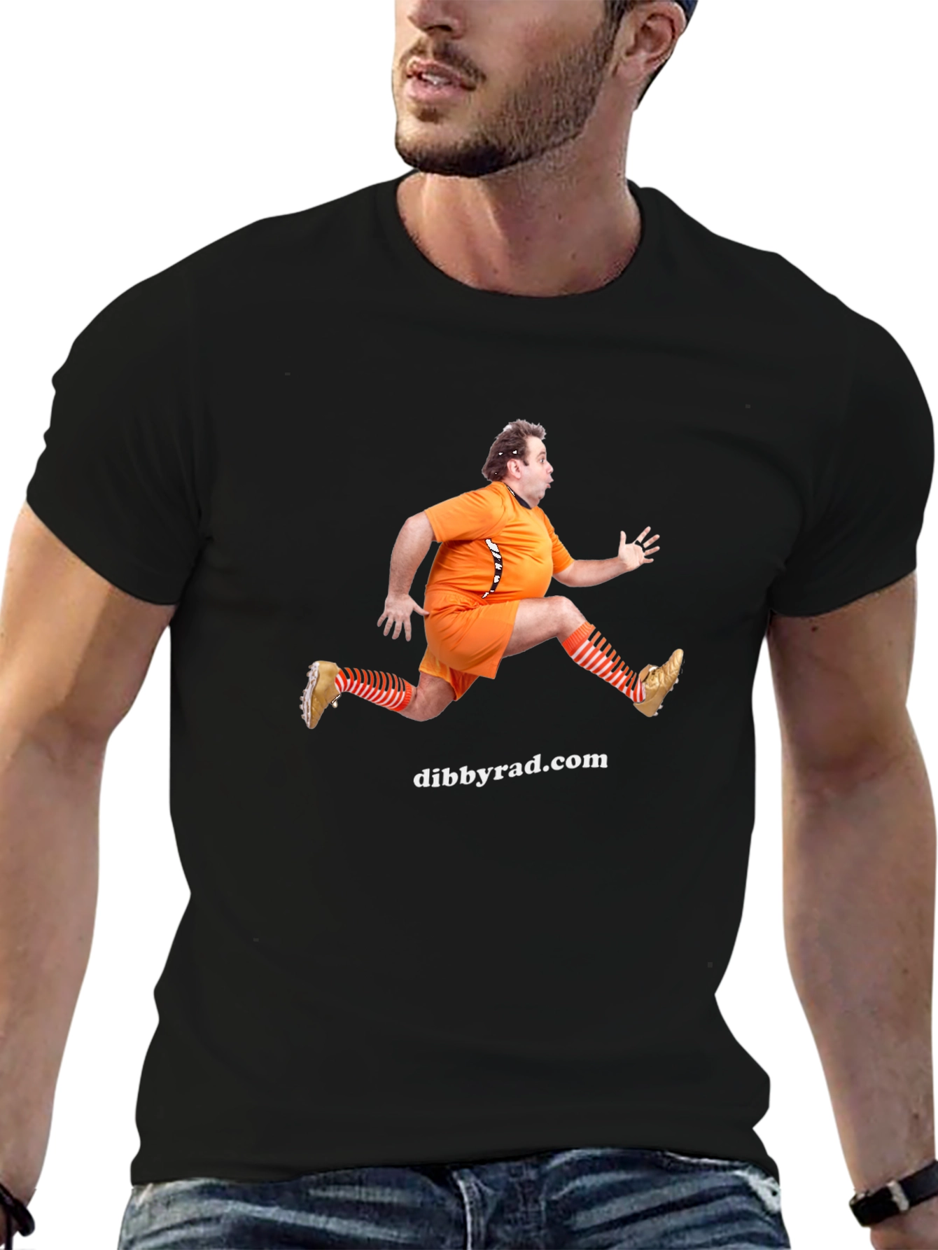 Funny Man Running T-Shirt