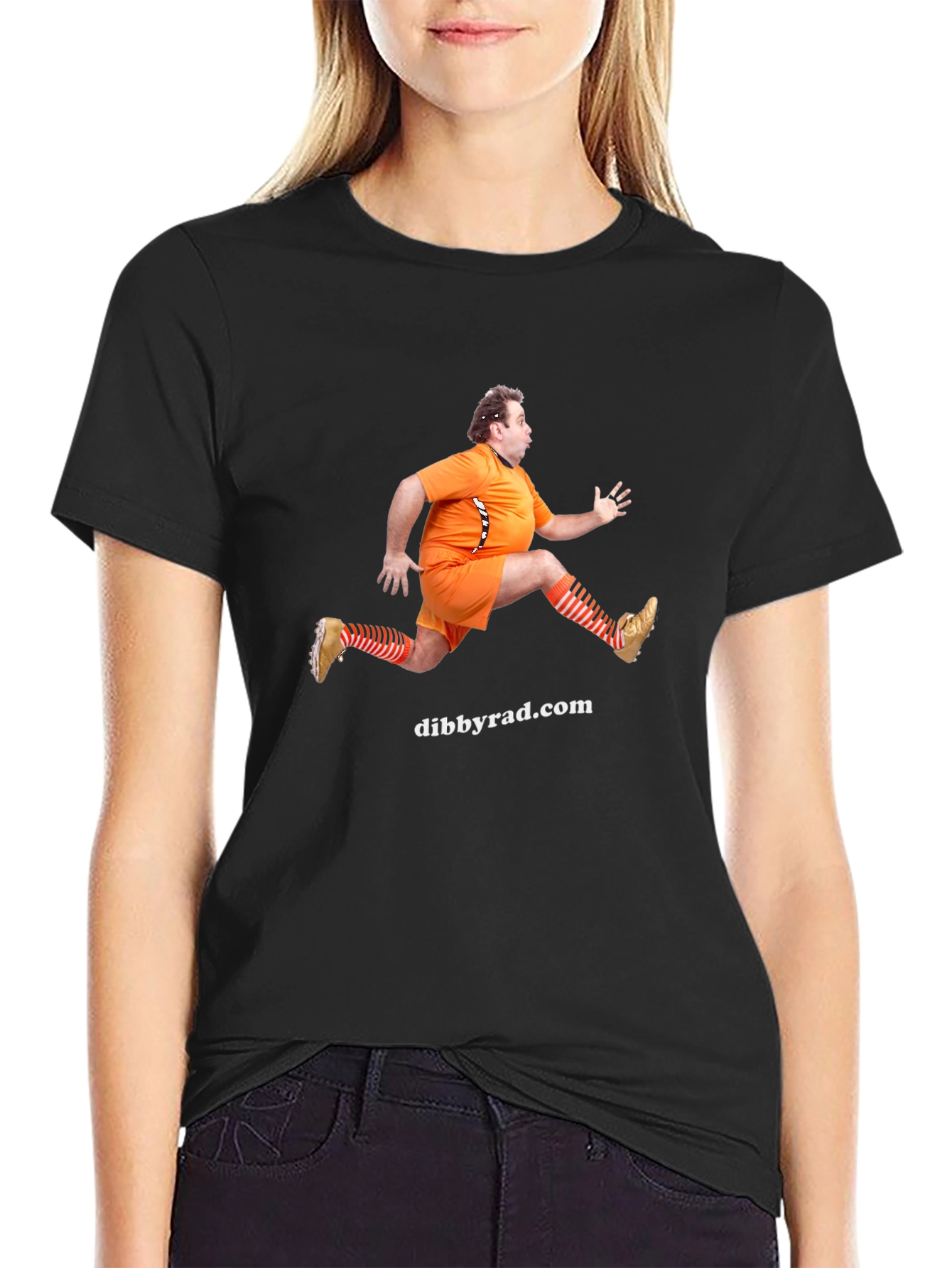 Funny Man Running T-Shirt