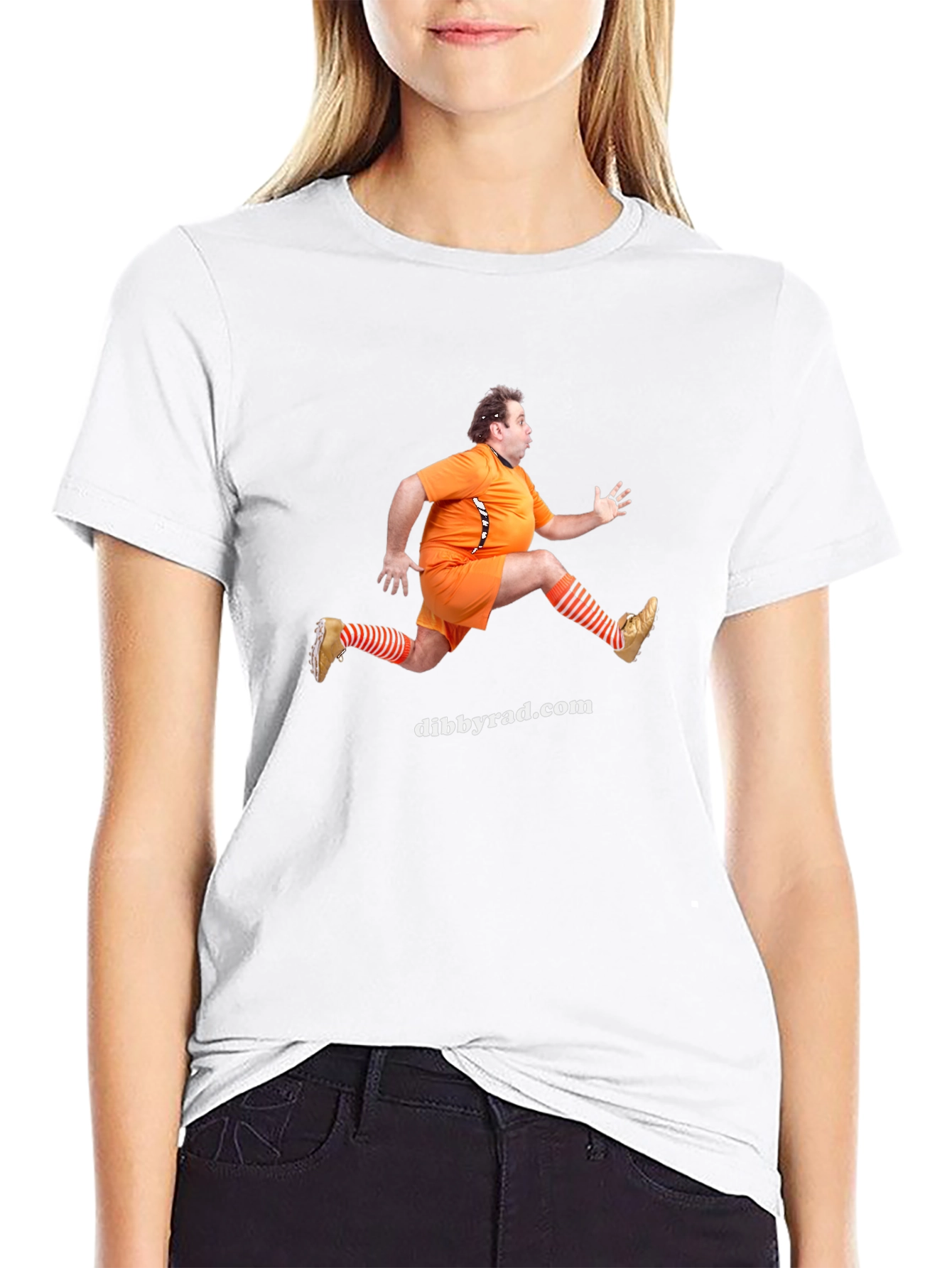 Funny Man Running T-Shirt