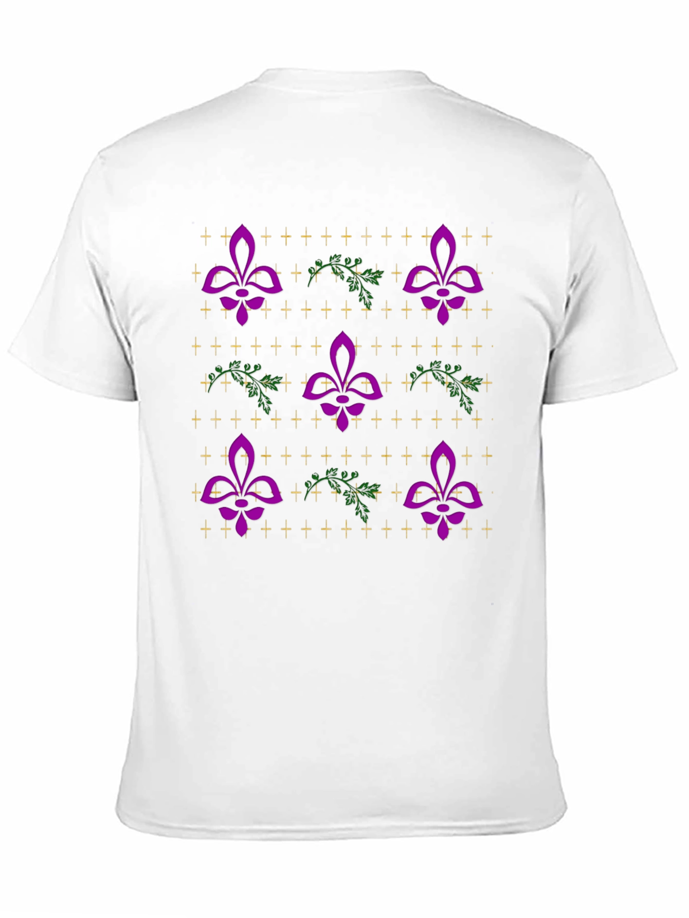 Mardi Gras Fleur-de-lis Graphic Tee