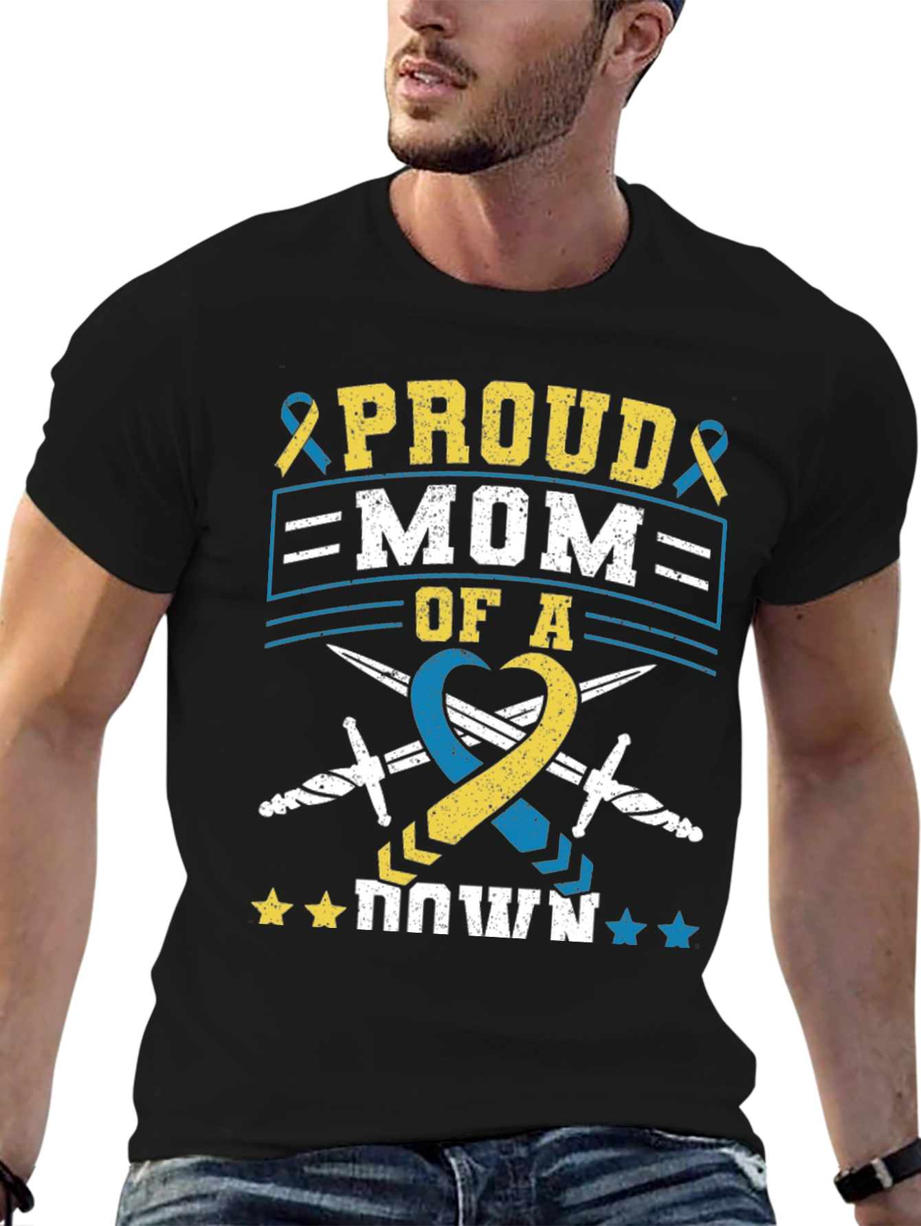 Proud Mom of a Down Syndrome Awareness T-Shirt