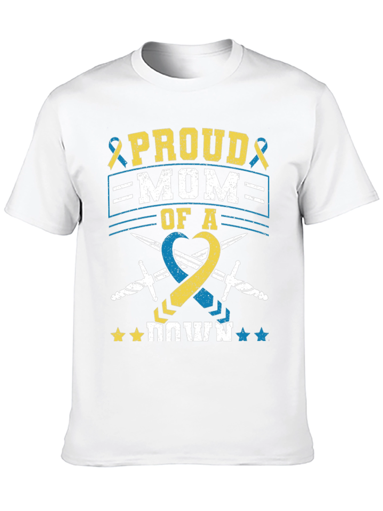 Proud Mom of a Down Syndrome Awareness T-Shirt