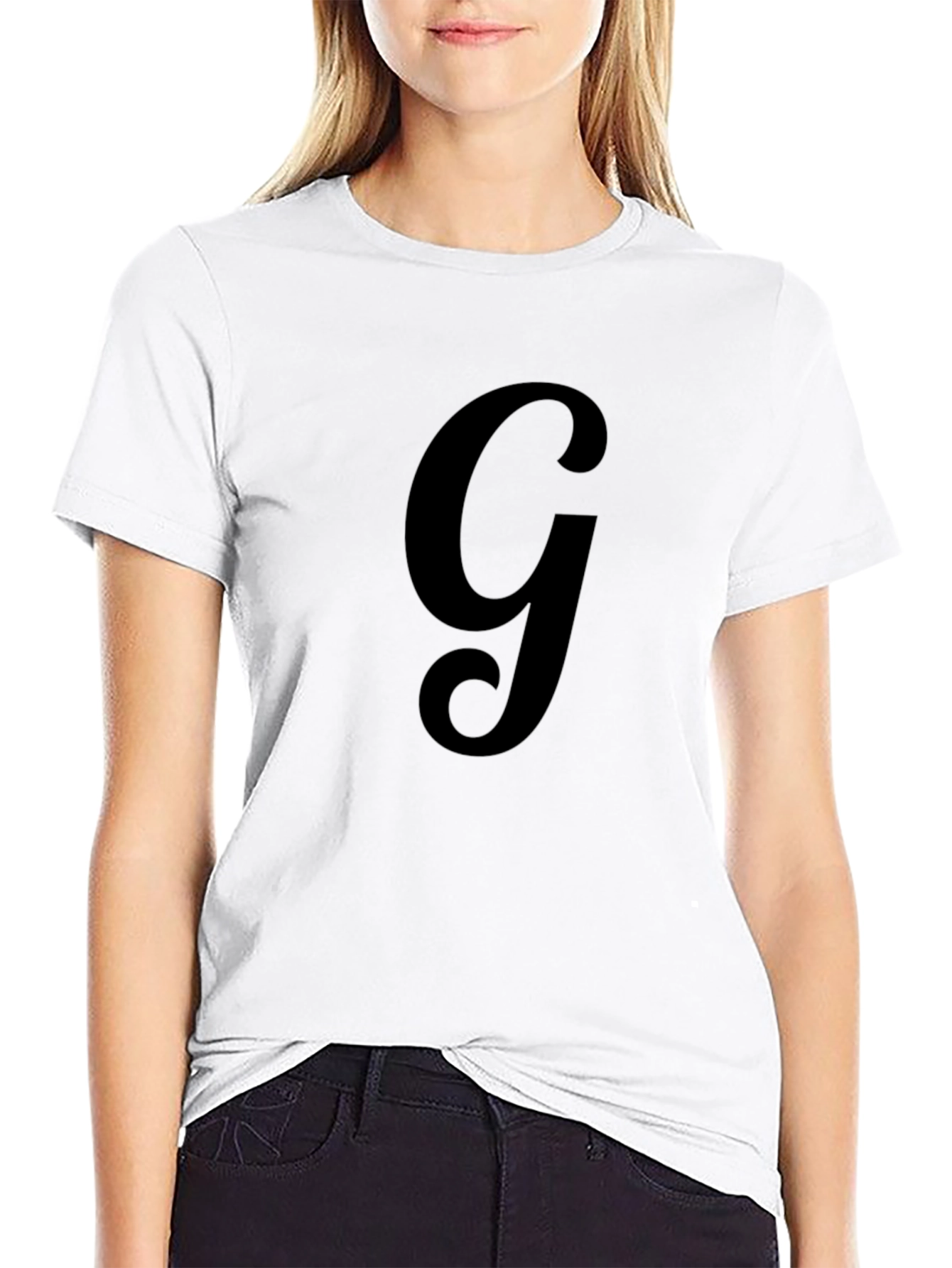 Monogram G Black T-Shirt