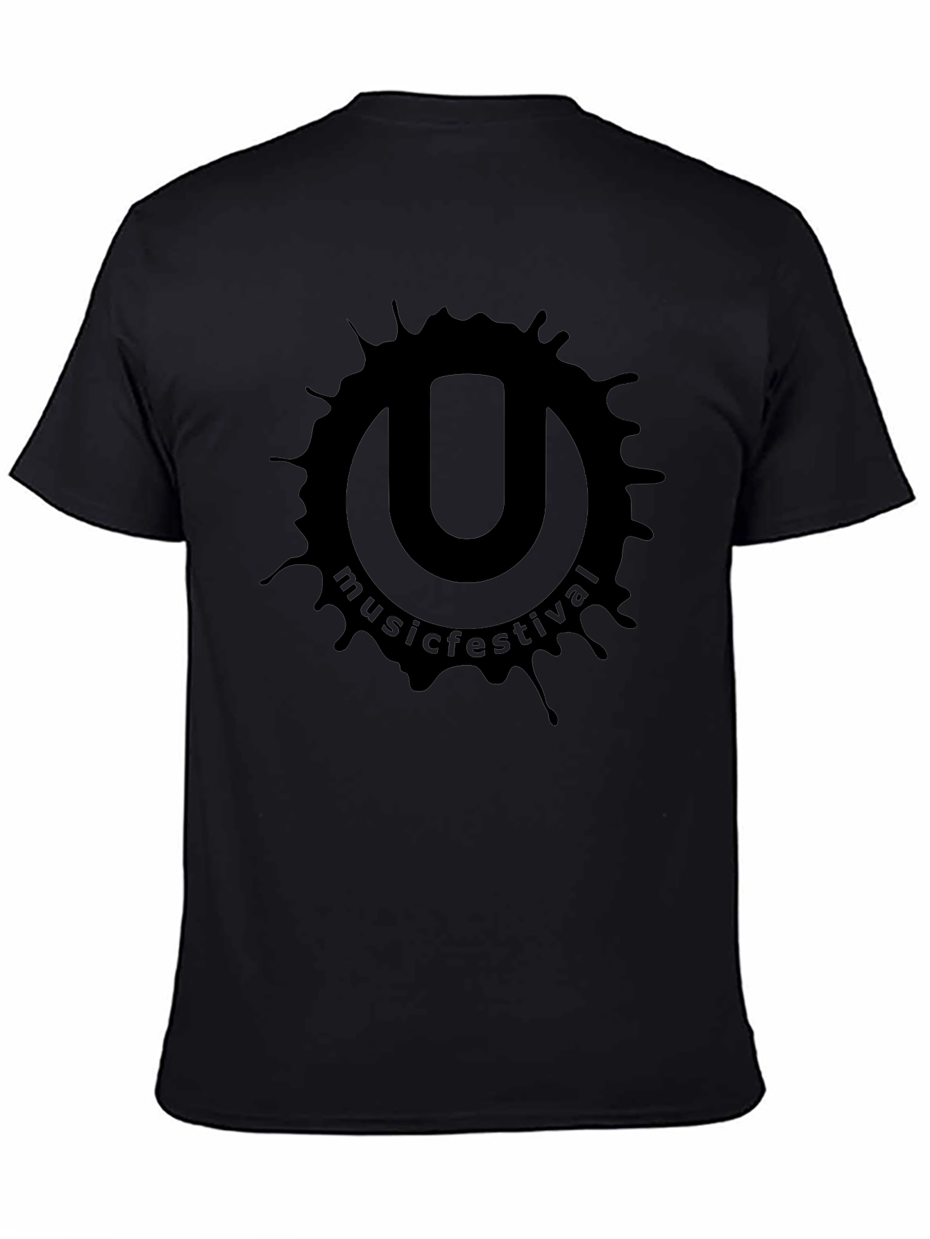 Ultra Music Festival Black Graphic T-Shirt