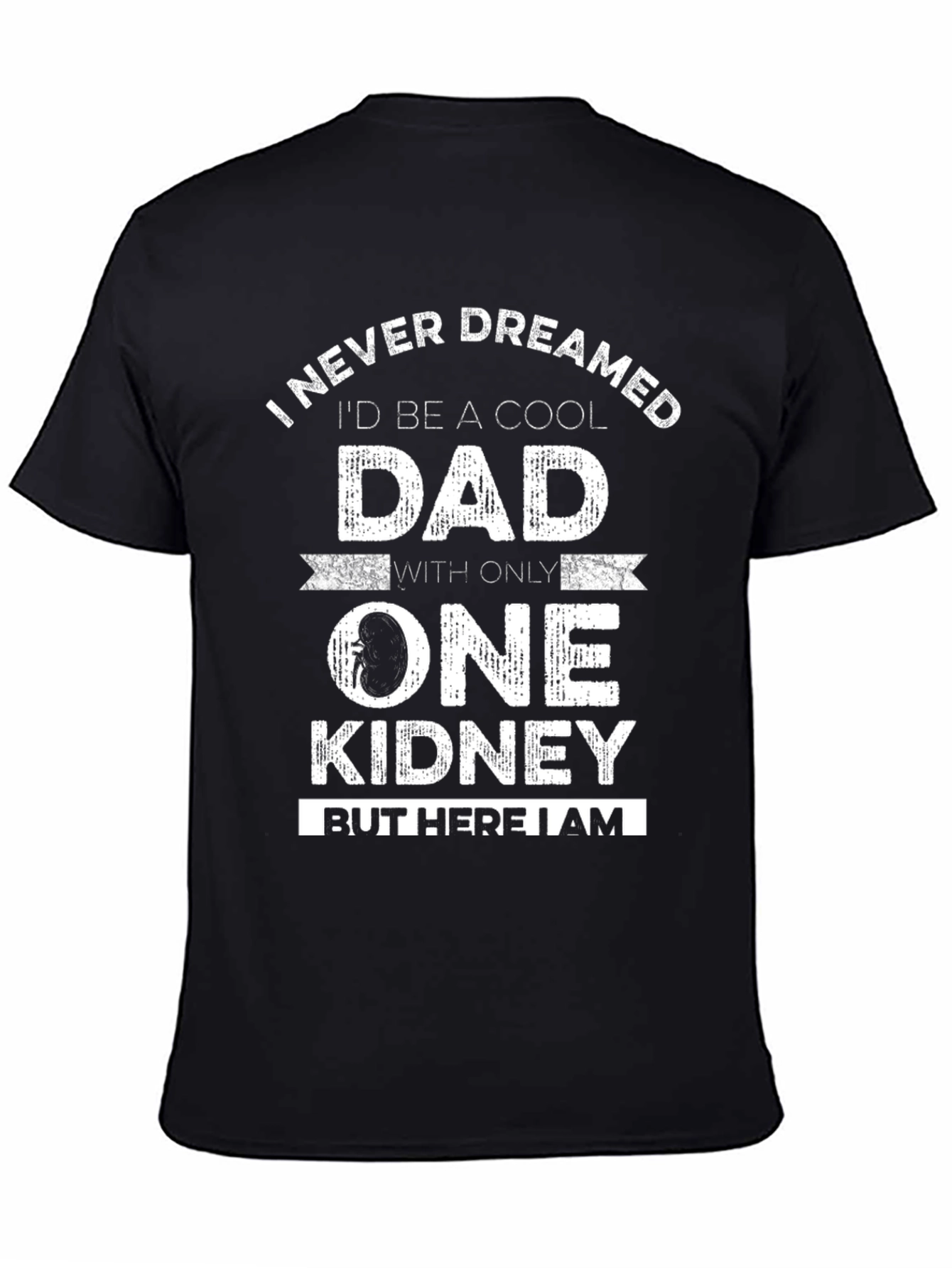 Cool Dad One Kidney Funny T-Shirt