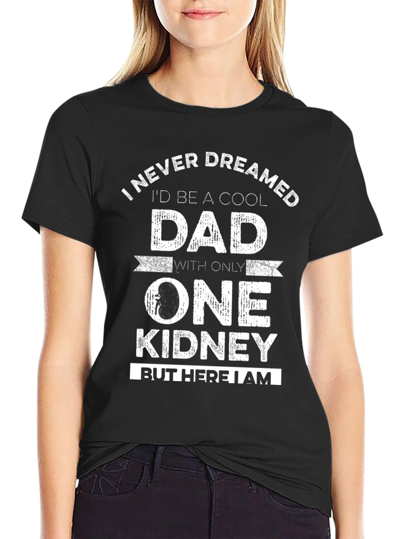 Cool Dad One Kidney Funny T-Shirt