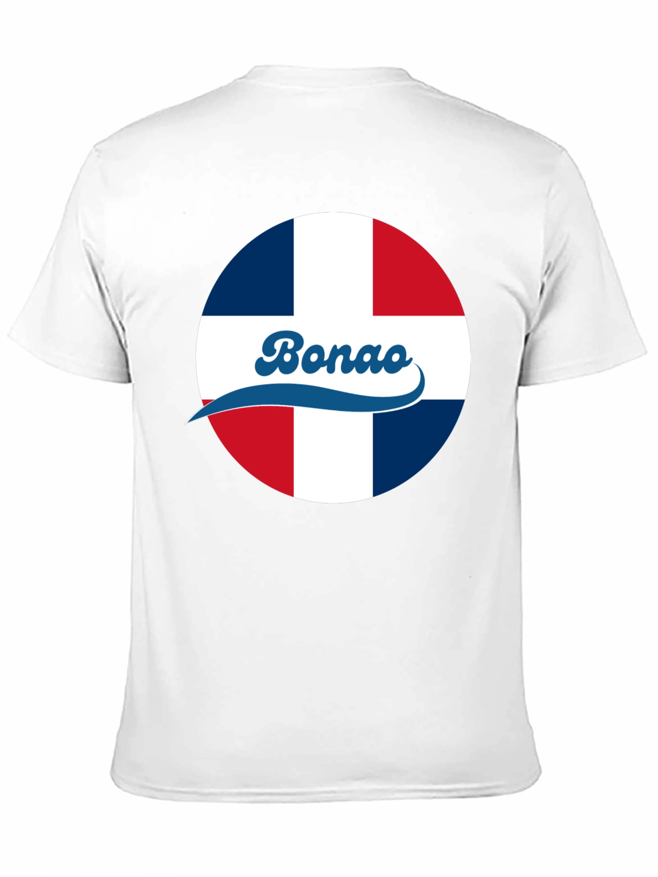Bonao Dominican Republic Flag Graphic T-Shirt