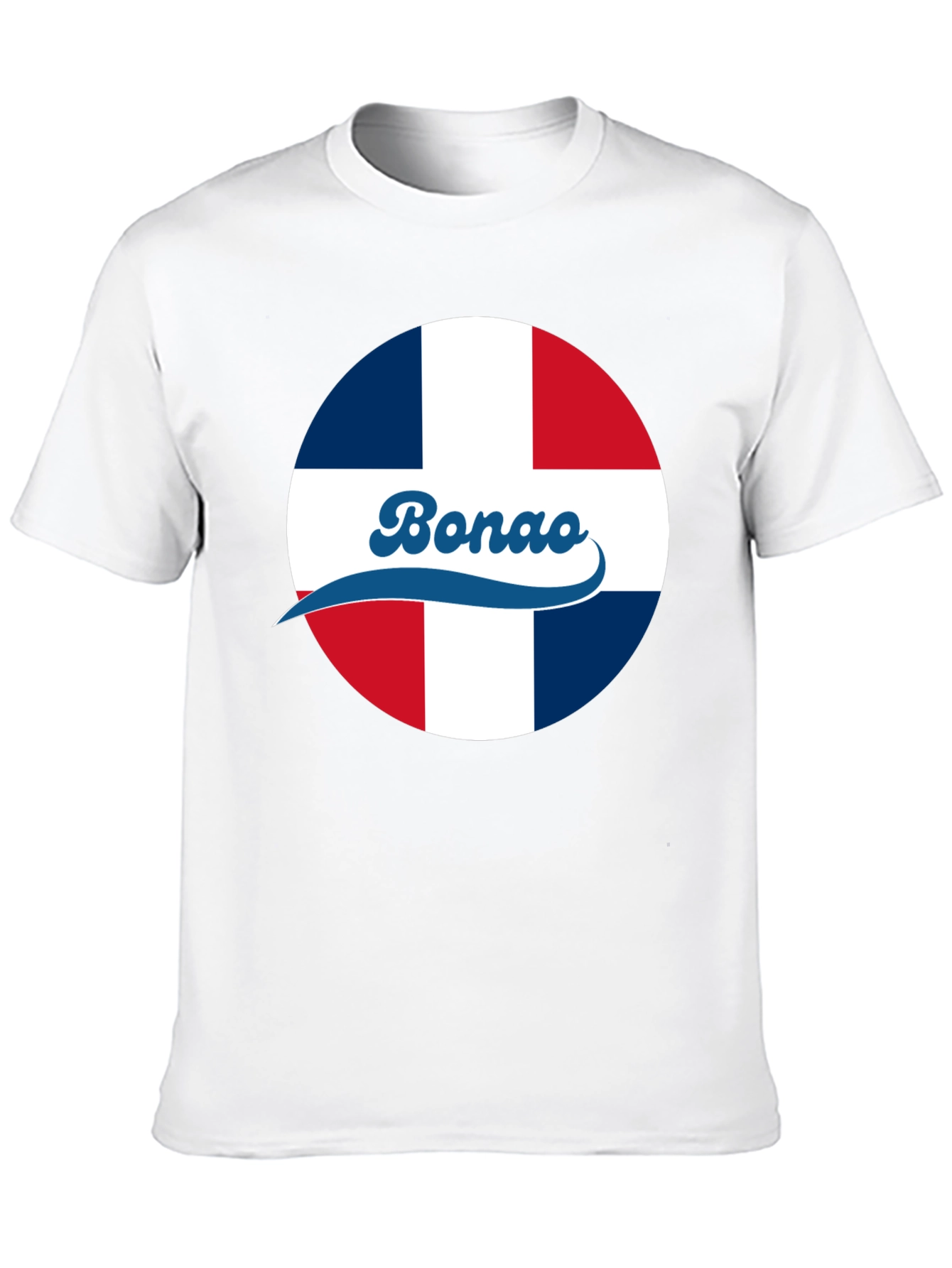Bonao Dominican Republic Flag Graphic T-Shirt