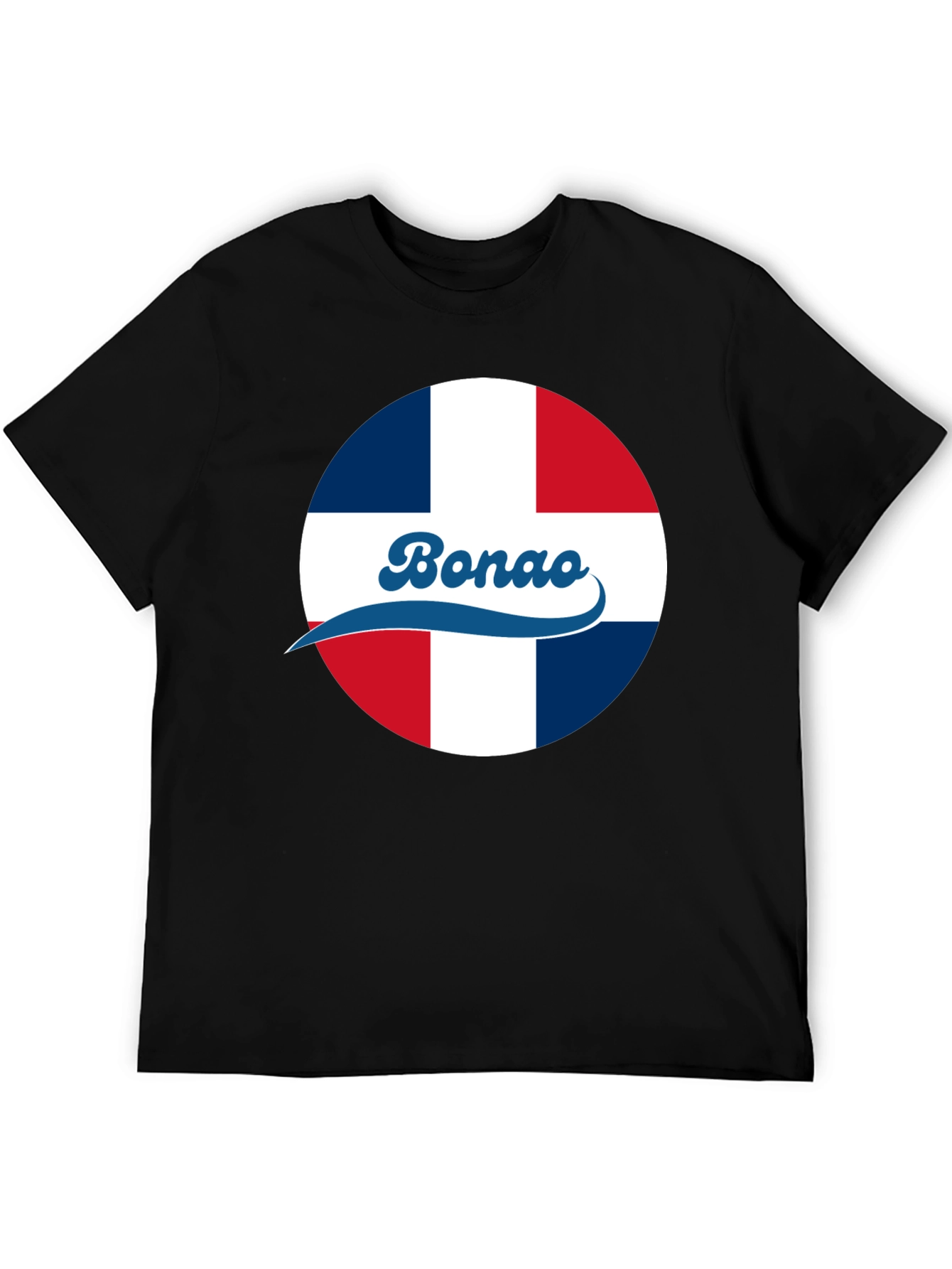 Bonao Dominican Republic Flag Graphic T-Shirt