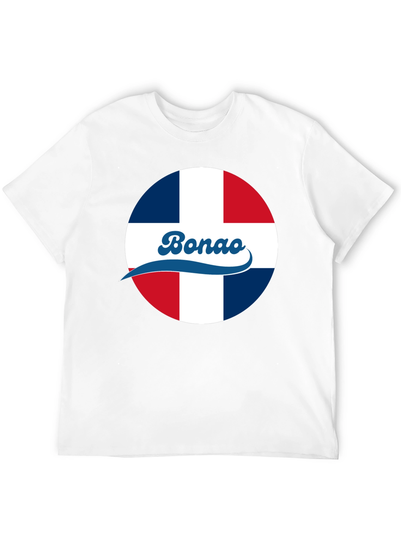 Bonao Dominican Republic Flag Graphic T-Shirt