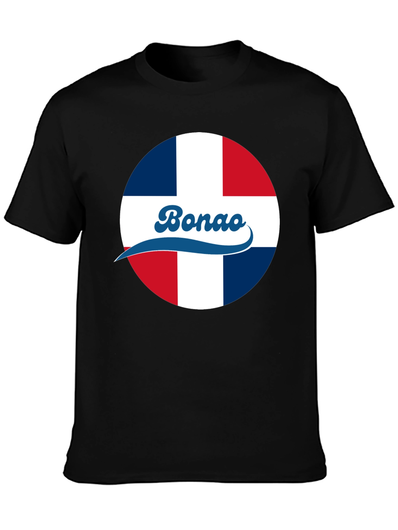 Bonao Dominican Republic Flag Graphic T-Shirt