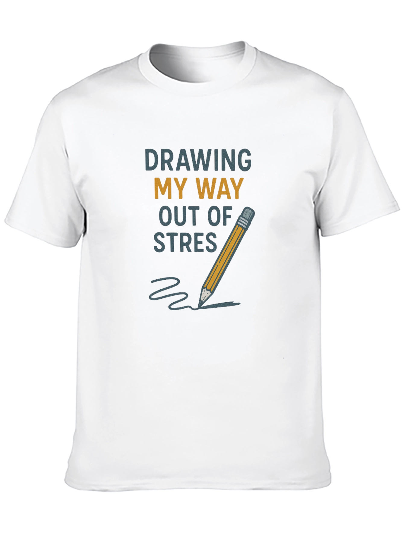 Drawing My Way Out of Stress T-Shirt