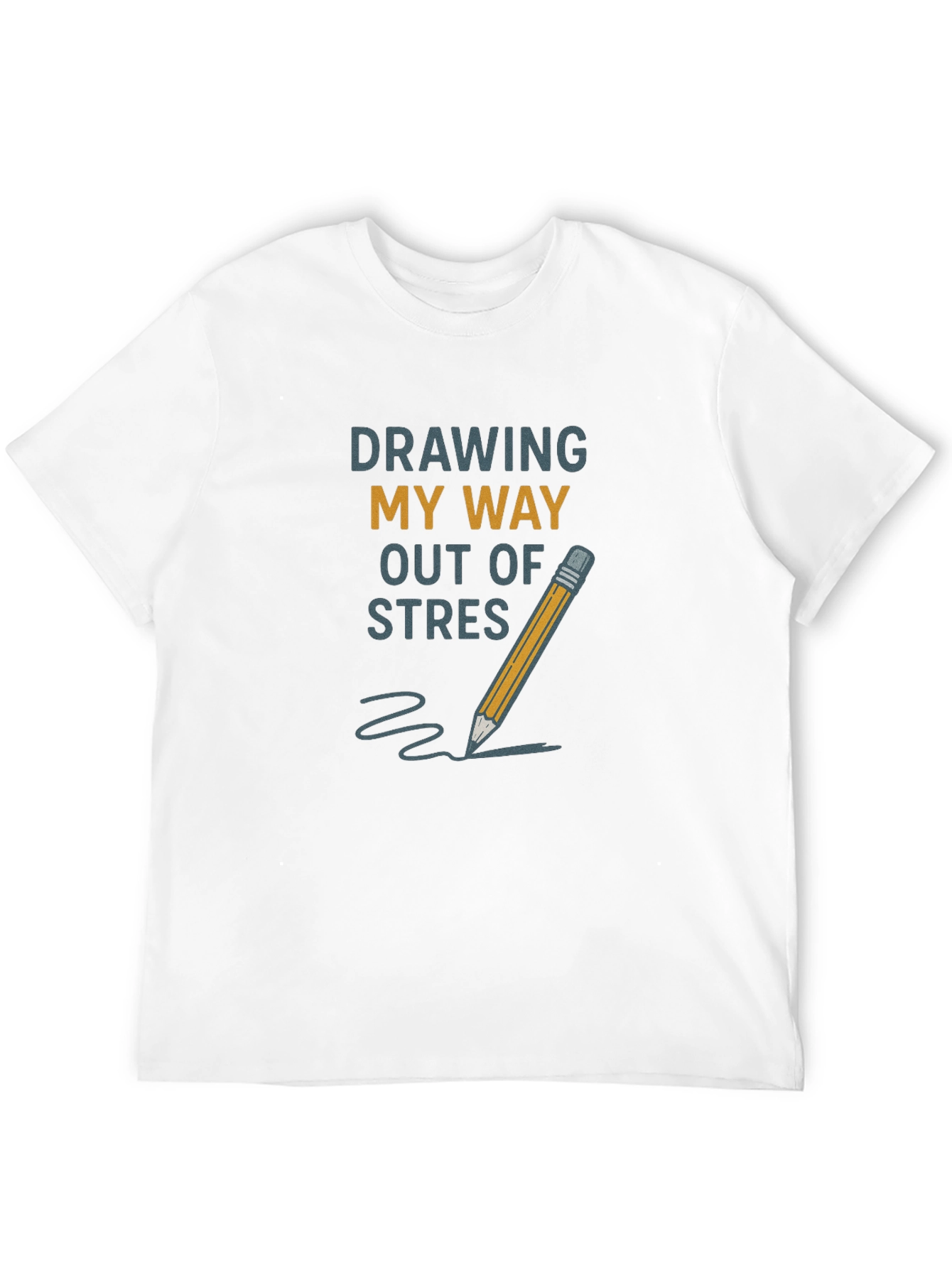 Drawing My Way Out of Stress T-Shirt