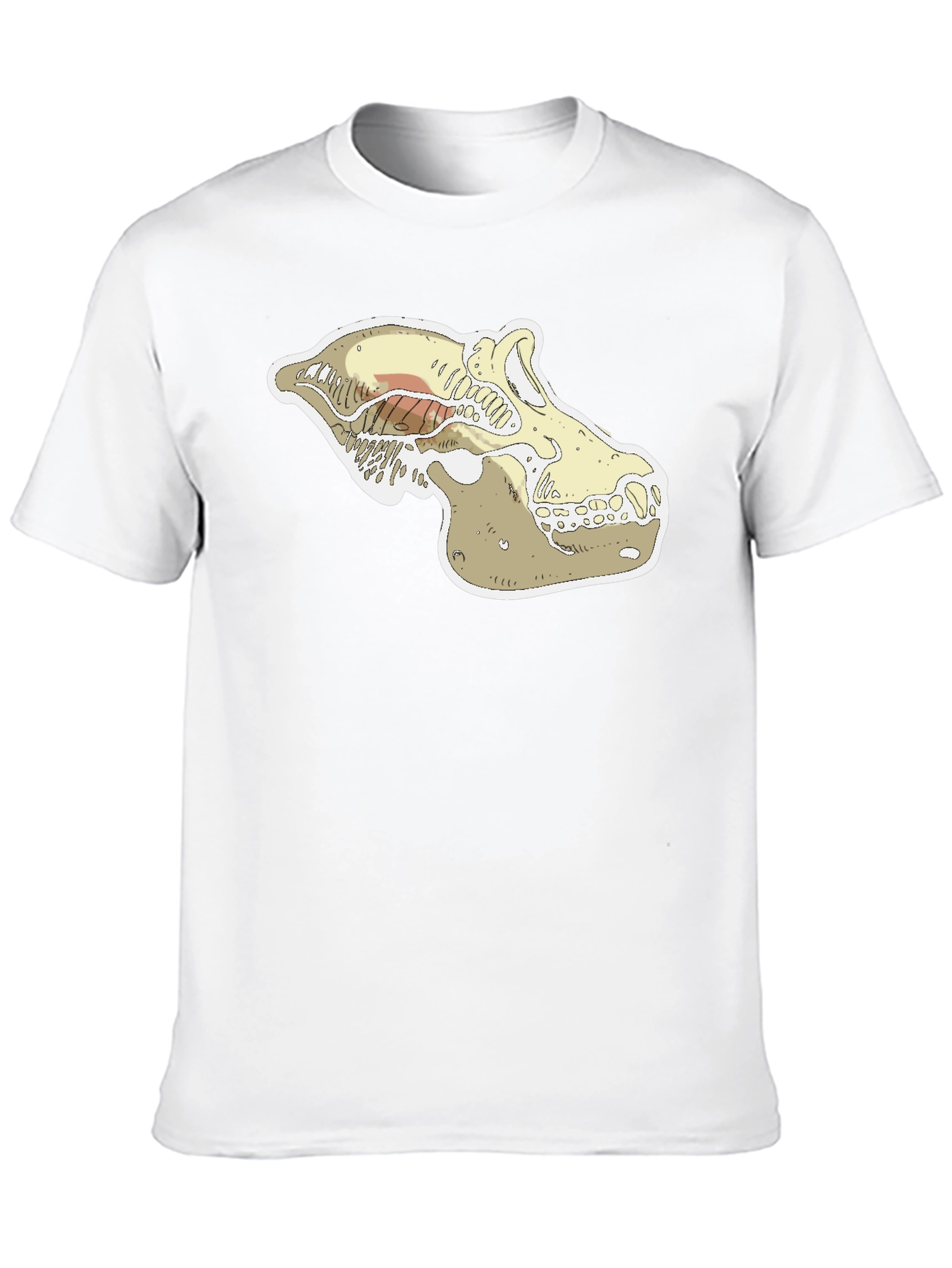 Cool Skull Graphic Black T-Shirt