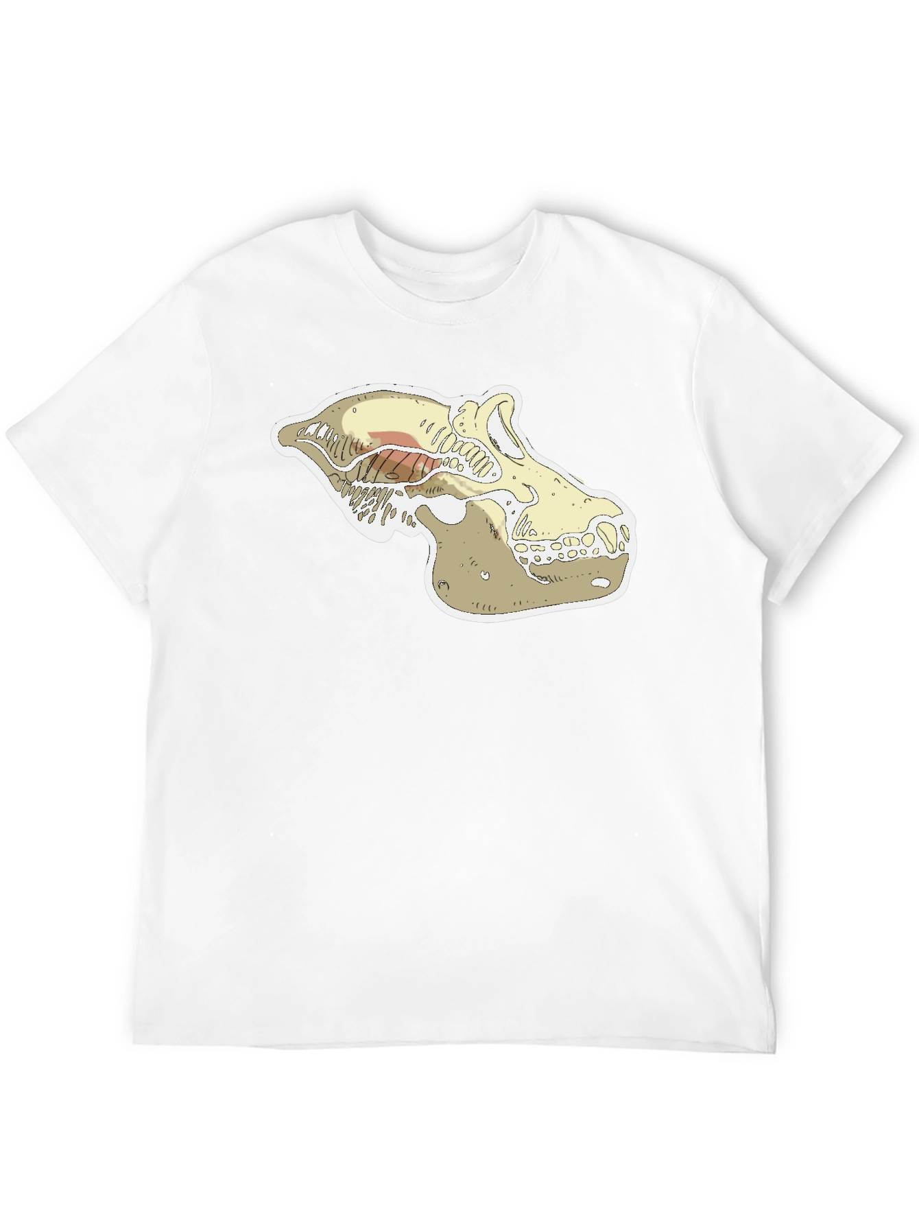 Cool Skull Graphic Black T-Shirt