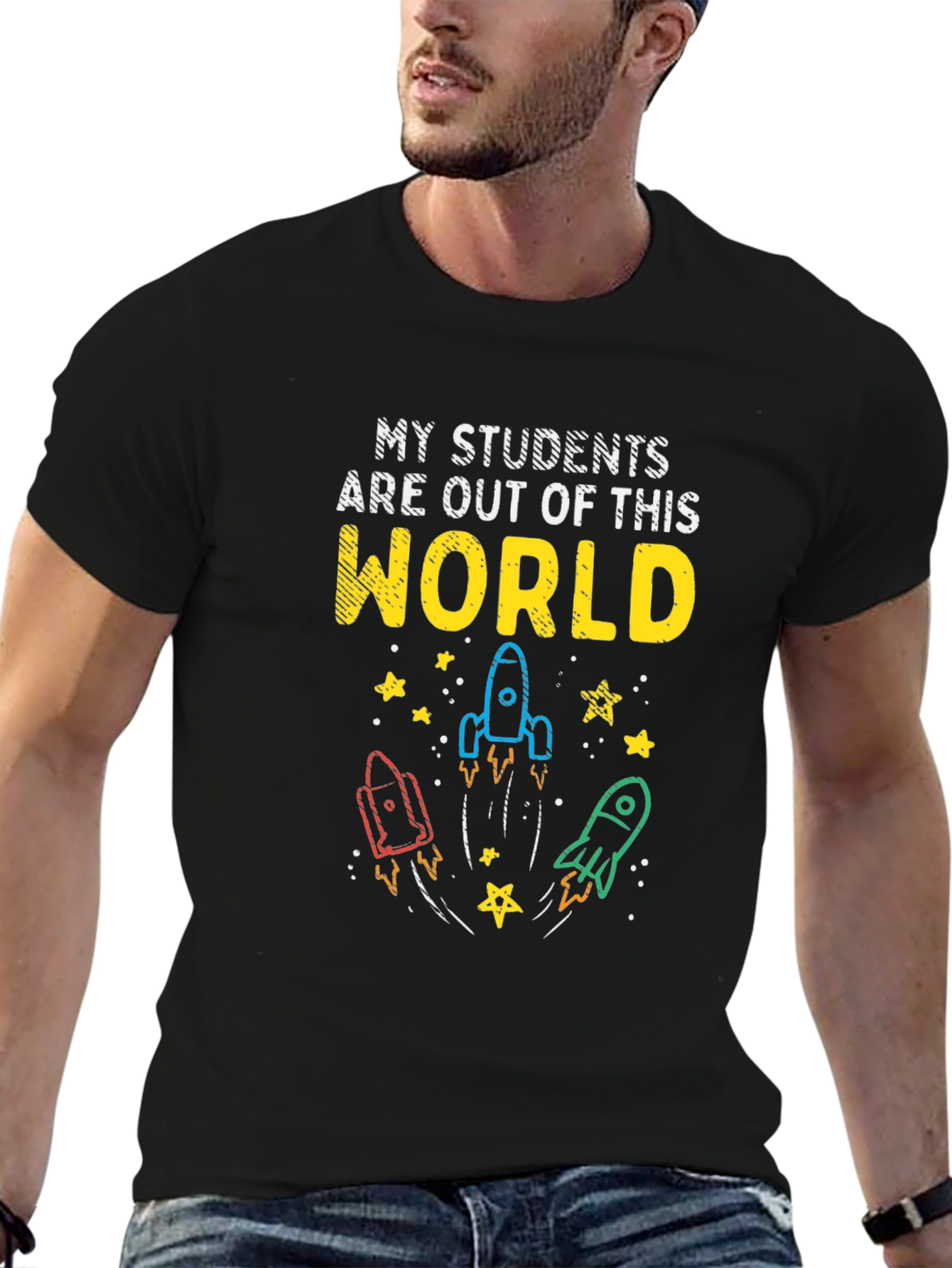Out of This World Teacher Graphic Tee