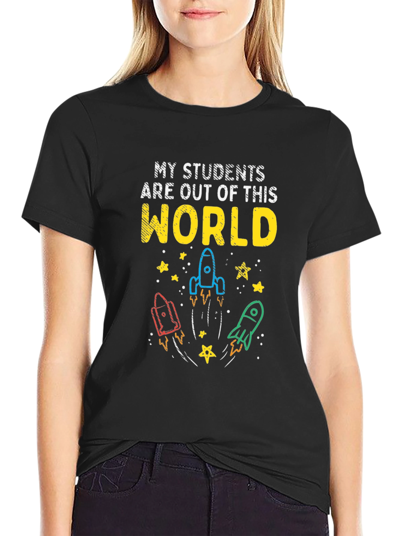 Out of This World Teacher Graphic Tee