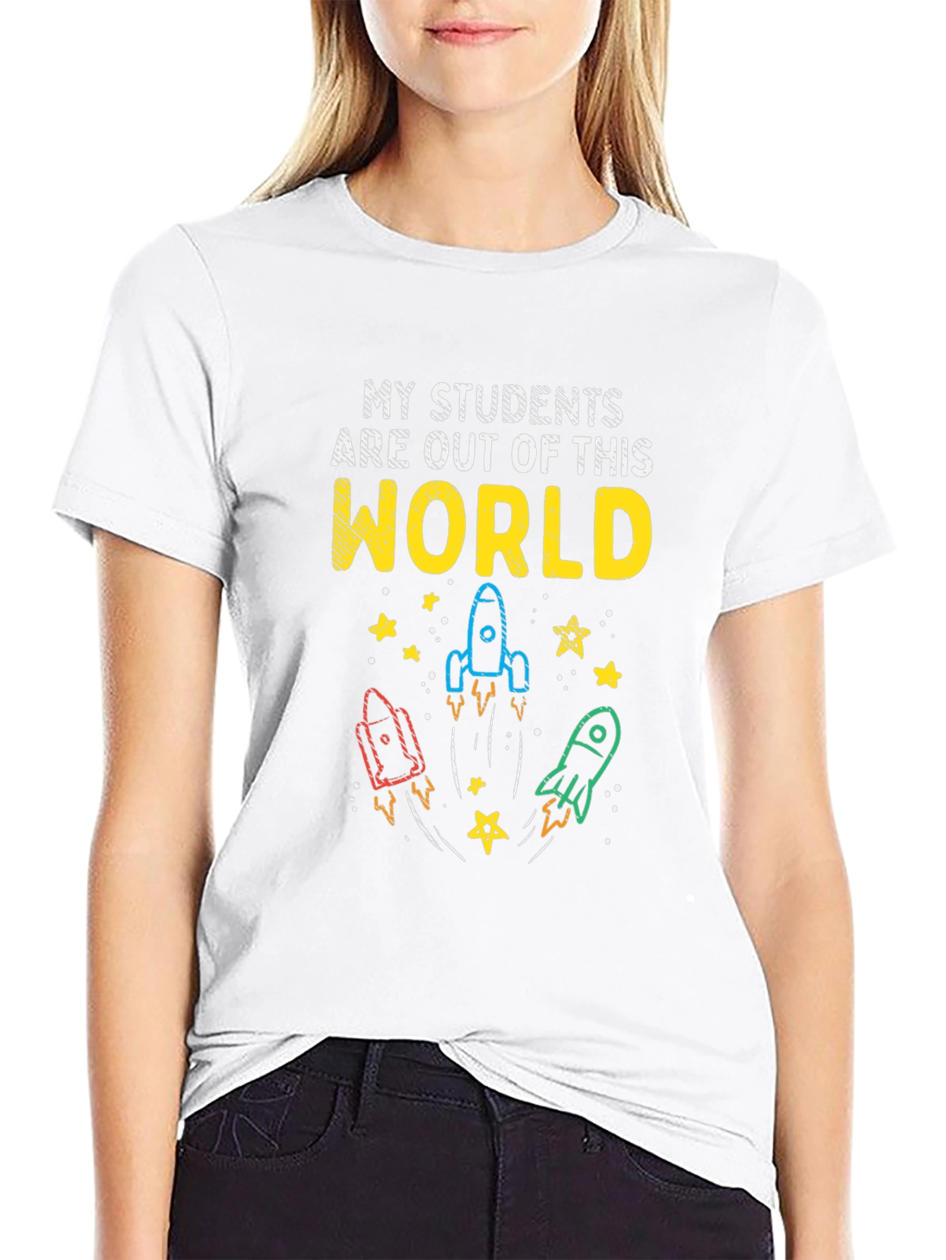 Out of This World Teacher Graphic Tee