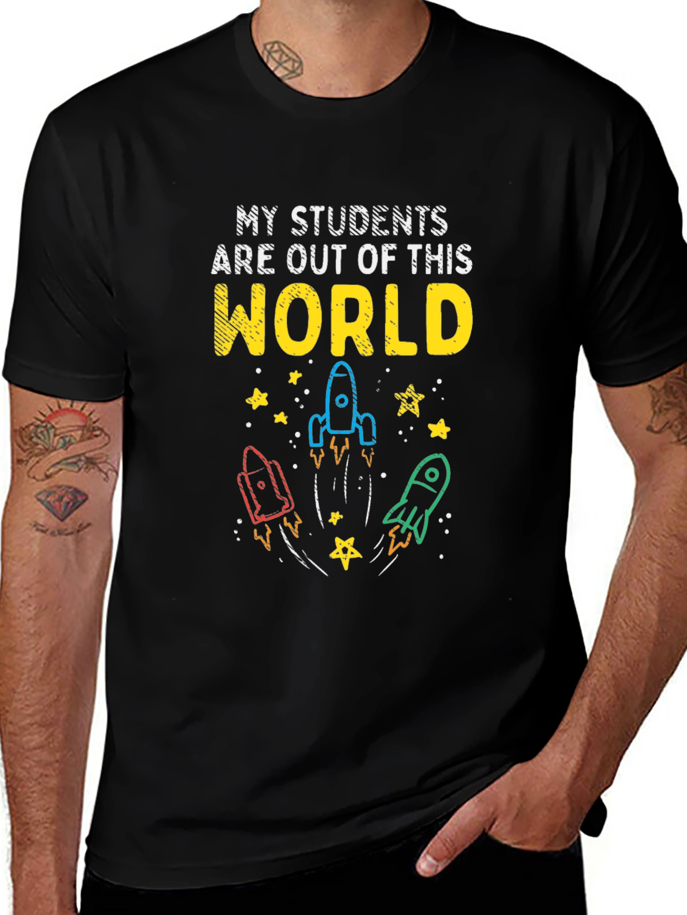 Out of This World Teacher Graphic Tee