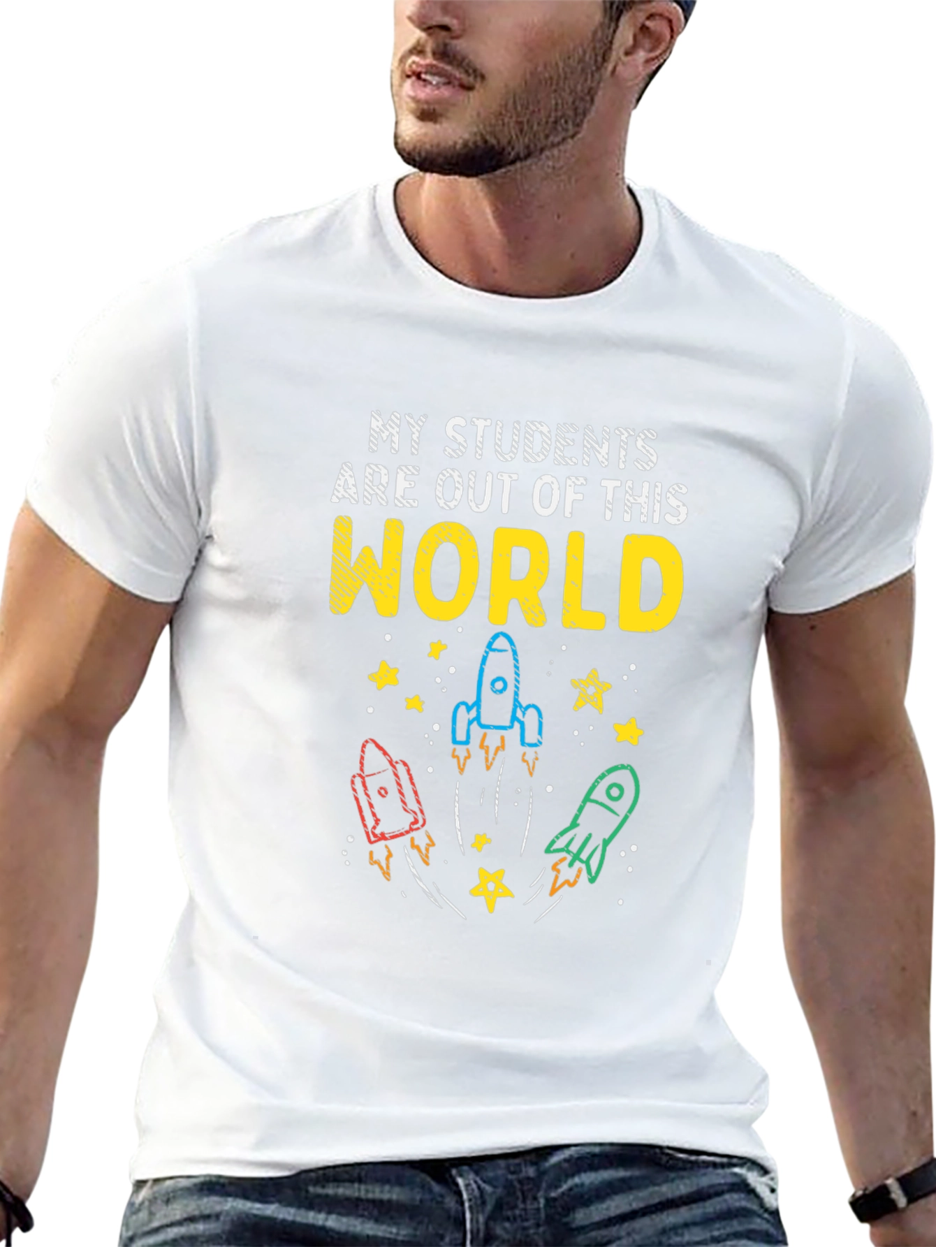 Out of This World Teacher Graphic Tee