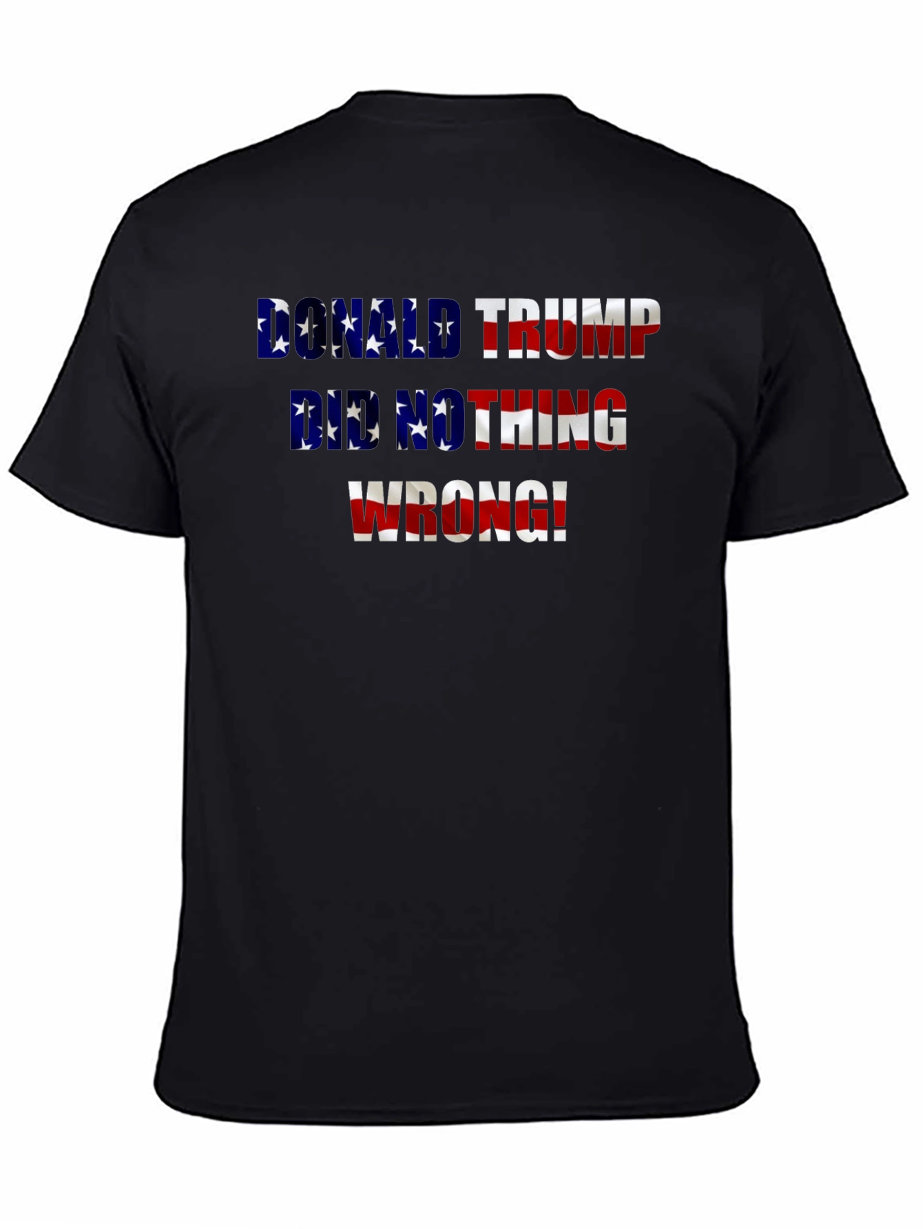 Donald Trump Did Nothing Wrong T-Shirt - Patriotic Tee