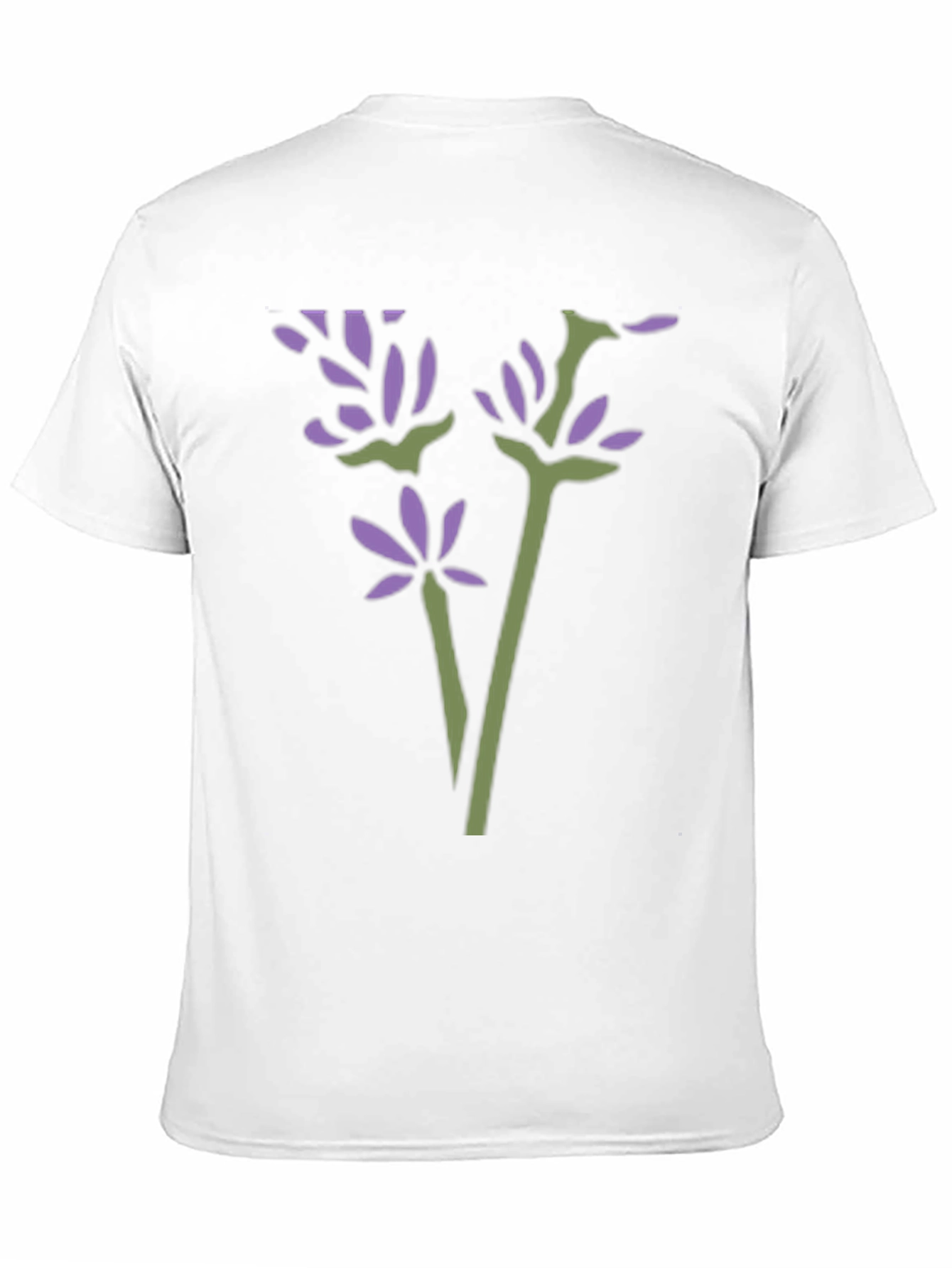 Floral Print Black T-Shirt - Stylish & Casual