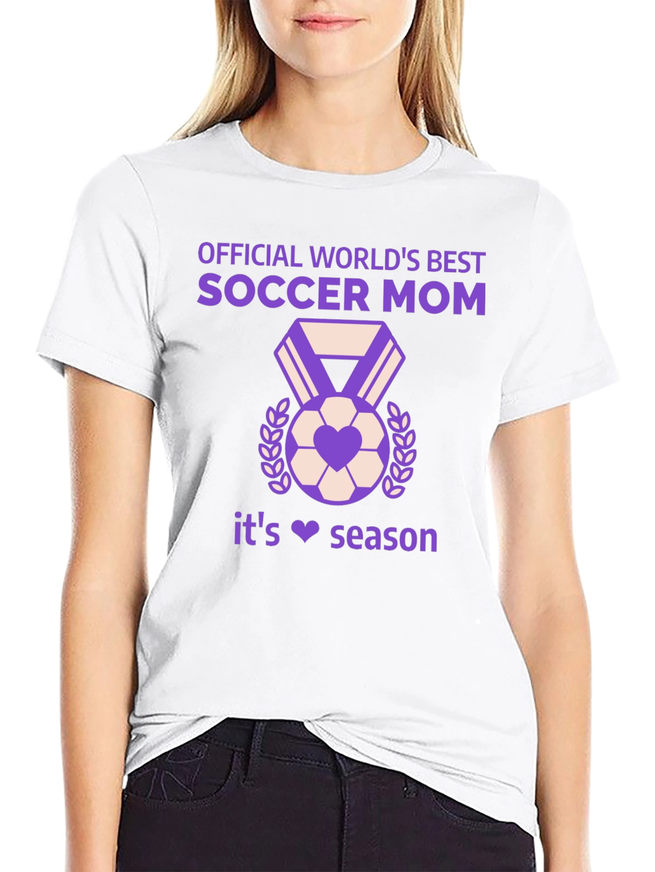 Official Worlds Best Soccer Mom T-Shirt