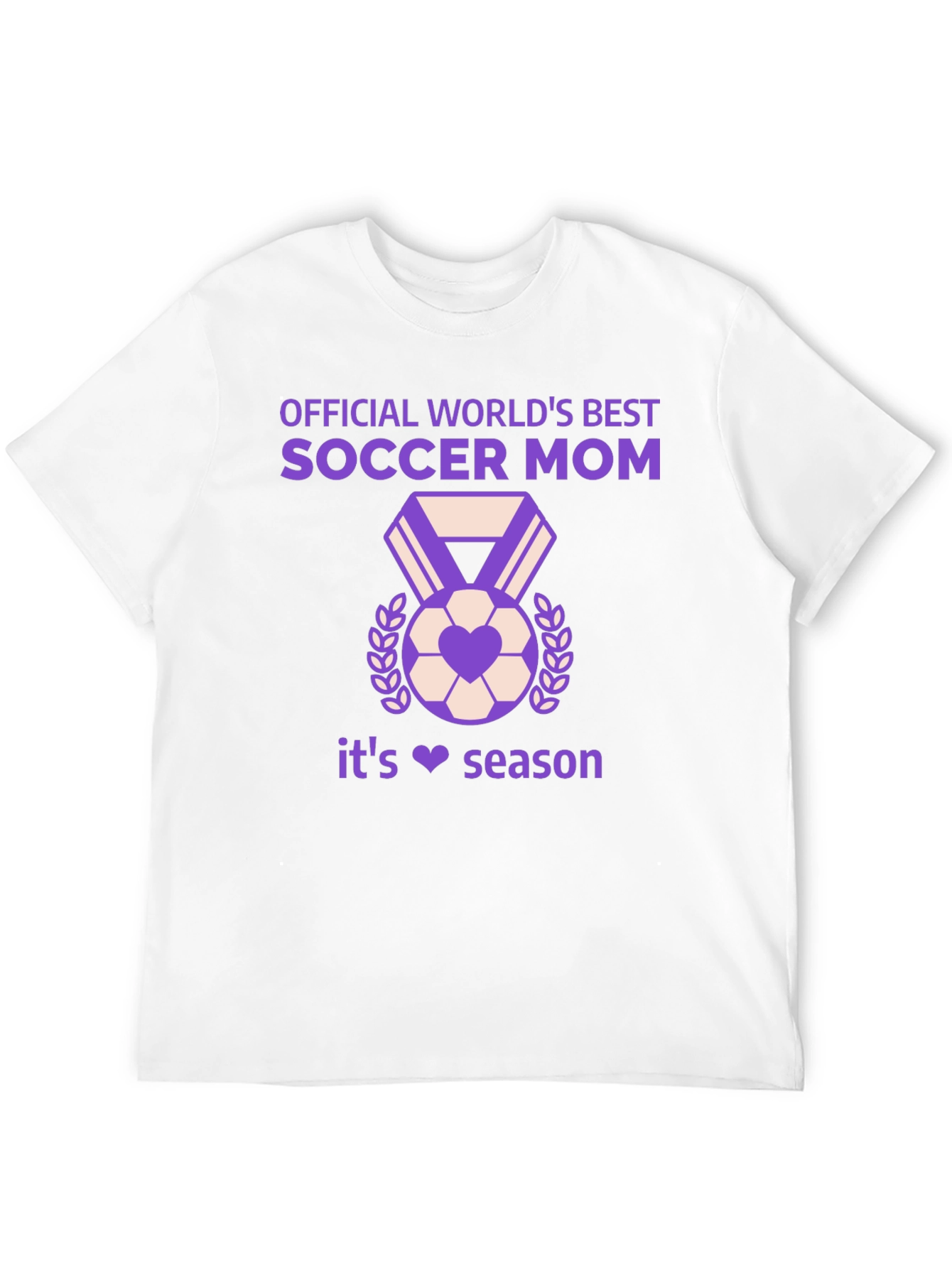 Official Worlds Best Soccer Mom T-Shirt