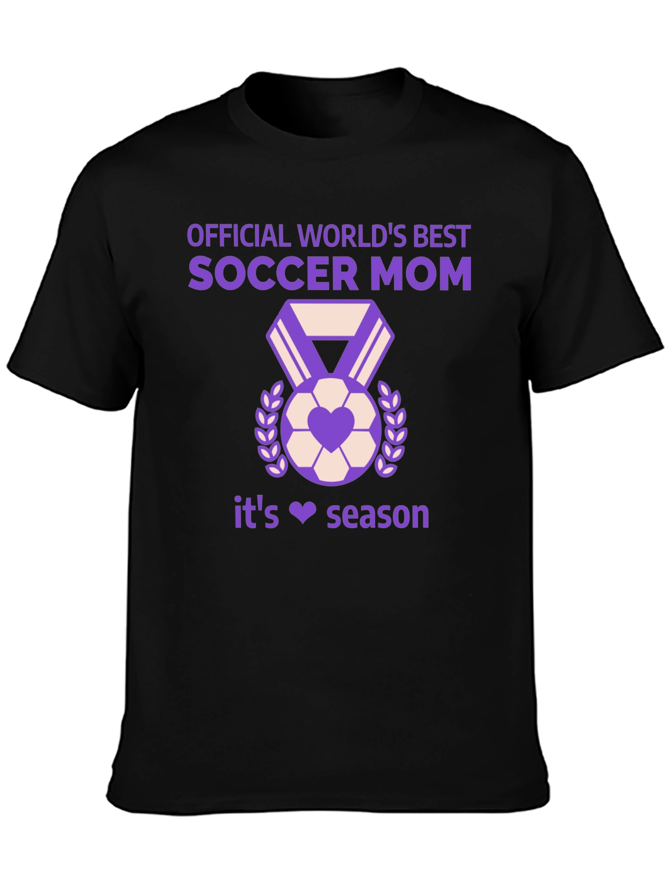 Official Worlds Best Soccer Mom T-Shirt
