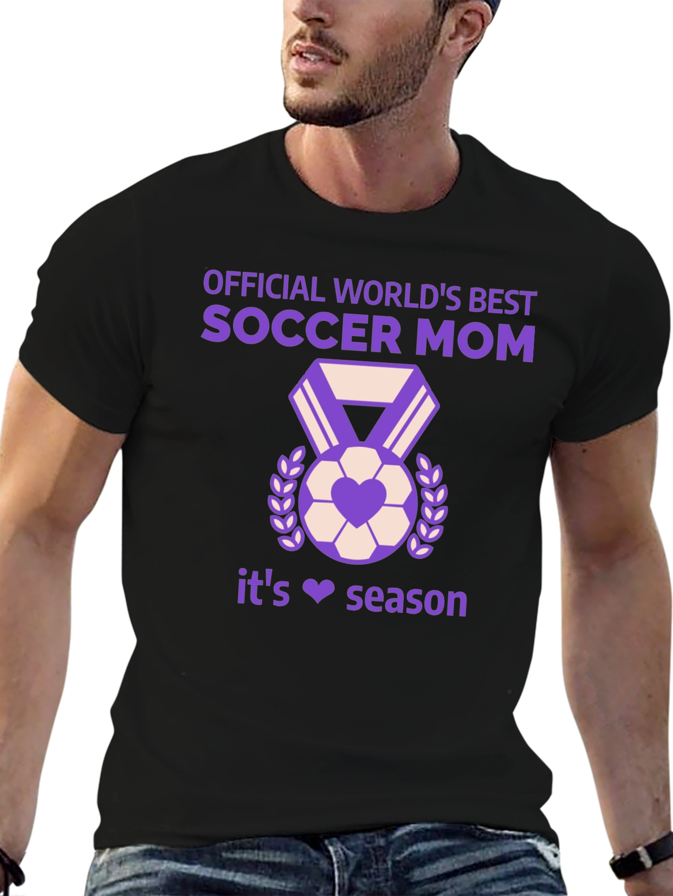 Official Worlds Best Soccer Mom T-Shirt