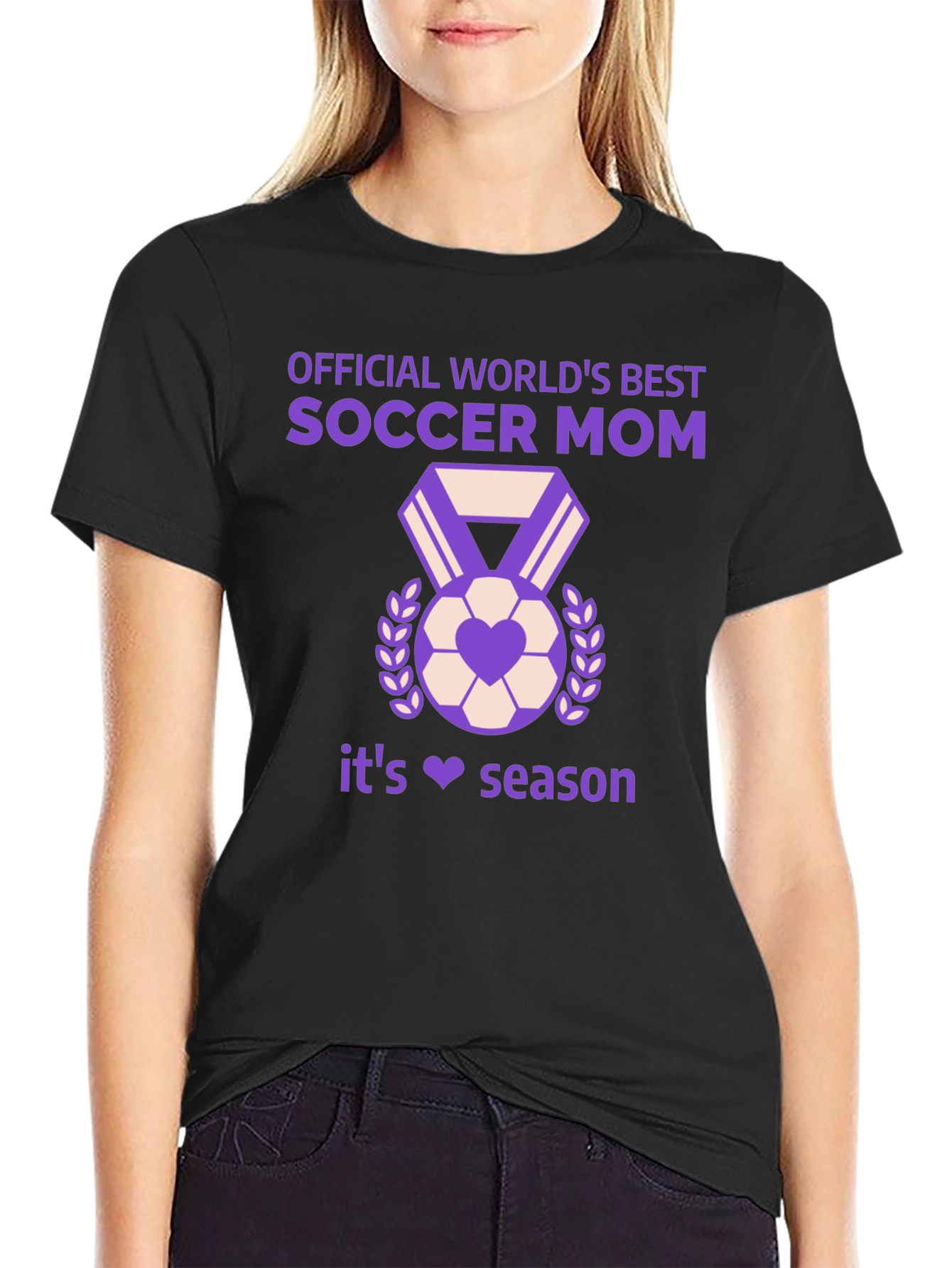 Official Worlds Best Soccer Mom T-Shirt