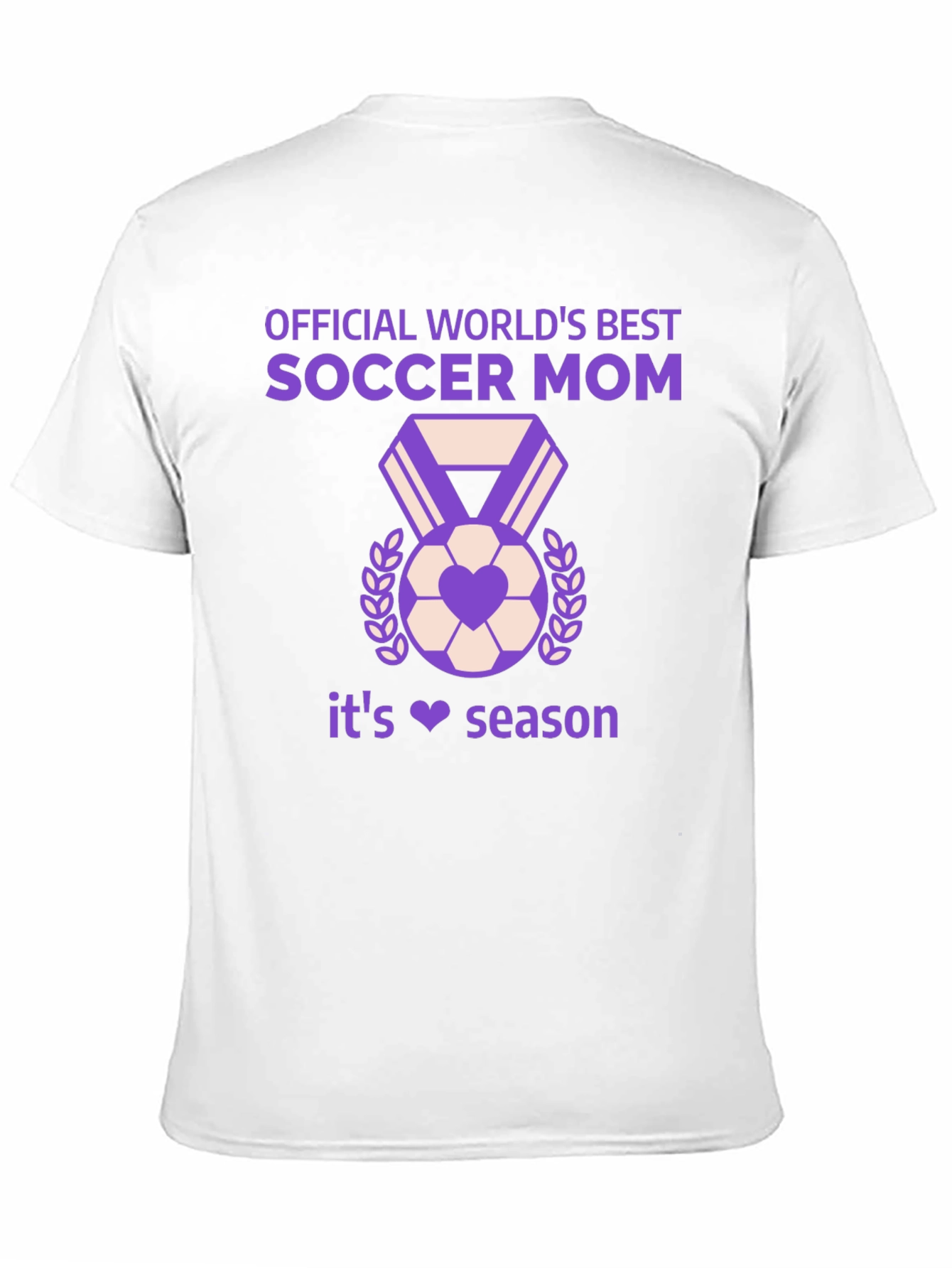 Official Worlds Best Soccer Mom T-Shirt