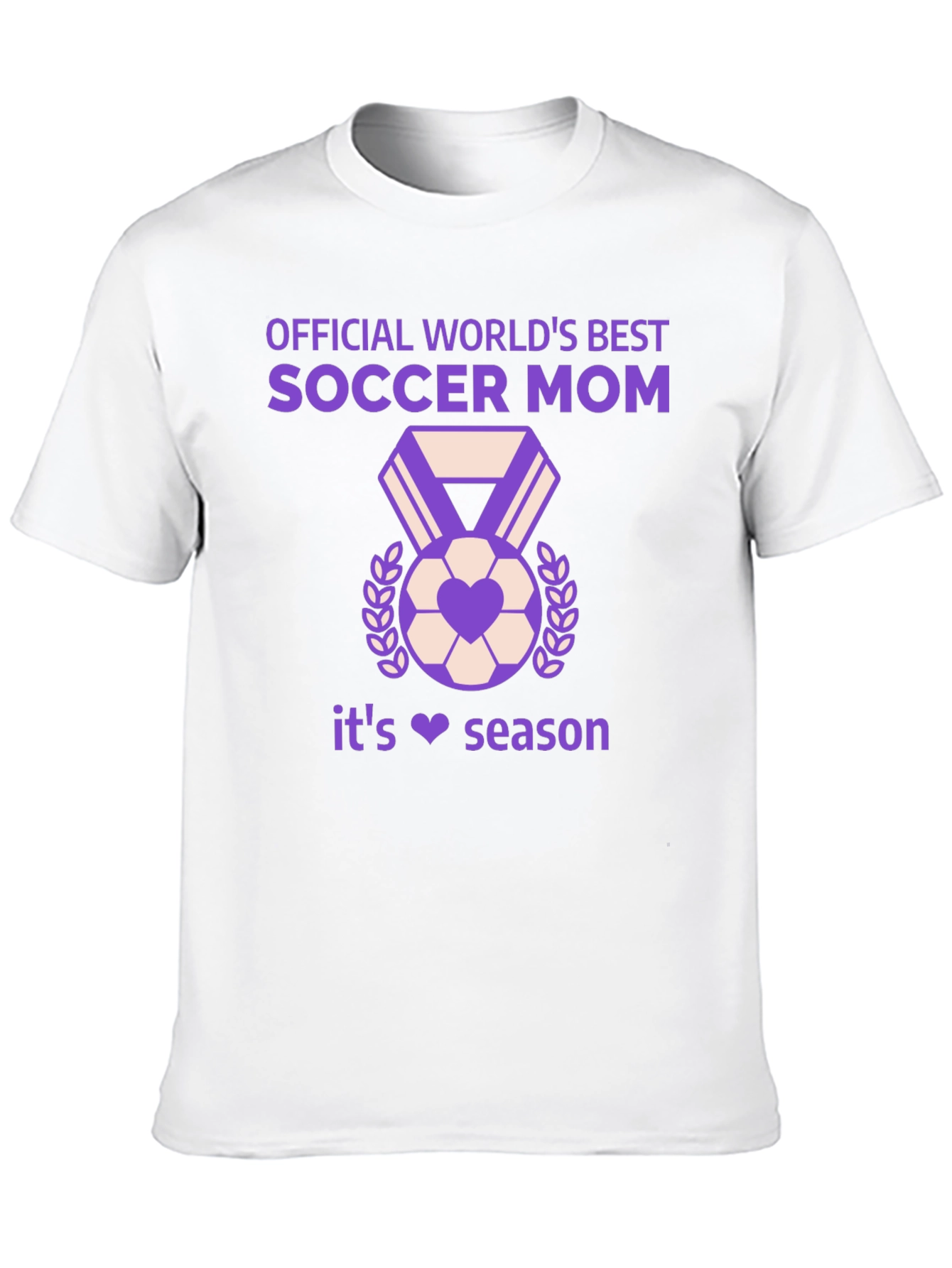 Official Worlds Best Soccer Mom T-Shirt