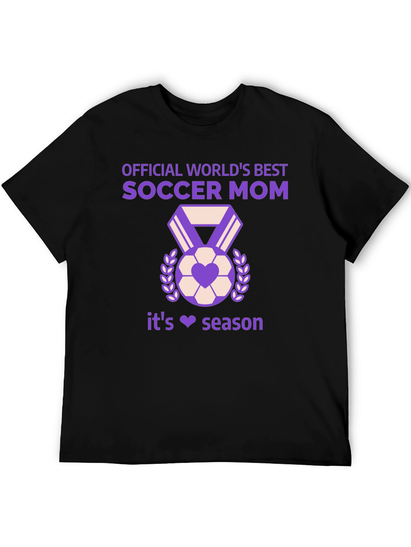 Official Worlds Best Soccer Mom T-Shirt