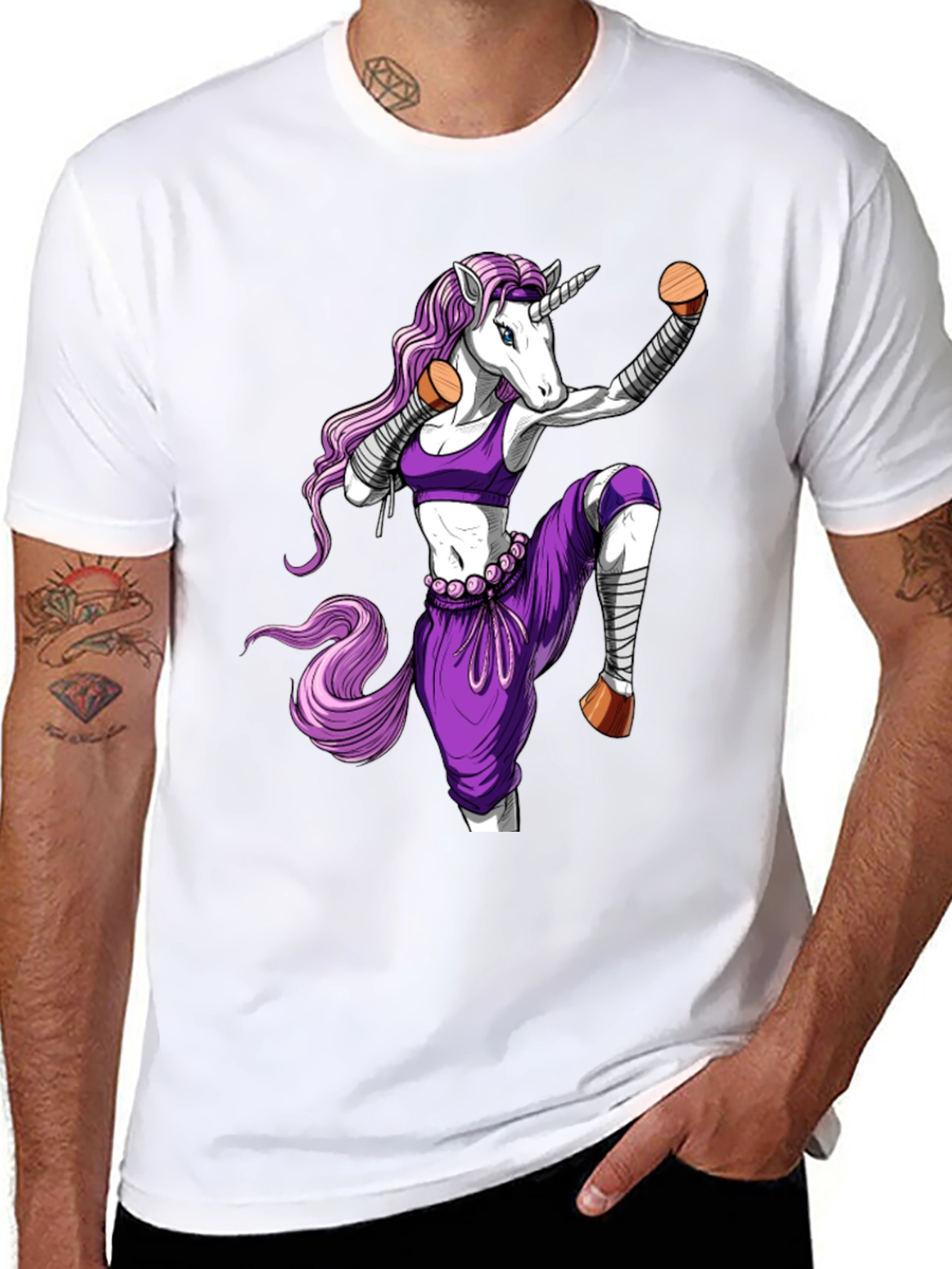 Martial Arts Unicorn T-Shirt