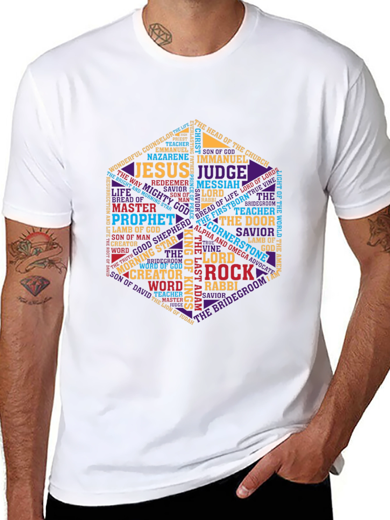 Christian Word Art T-Shirt