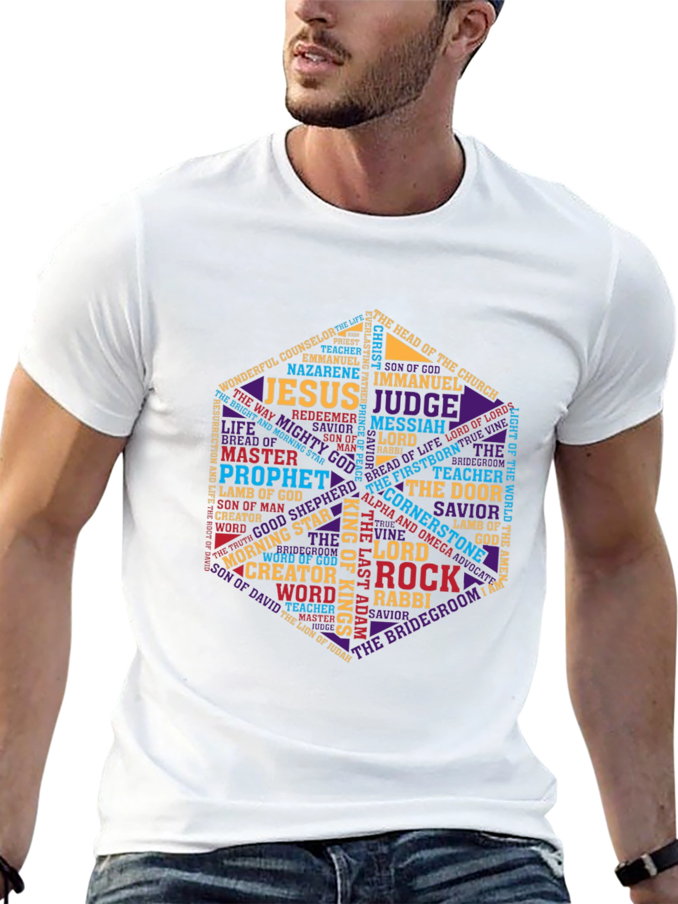 Christian Word Art T-Shirt