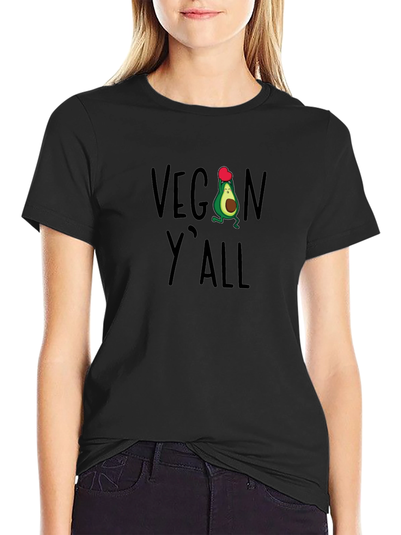 Vegan Yall Avocado T-Shirt