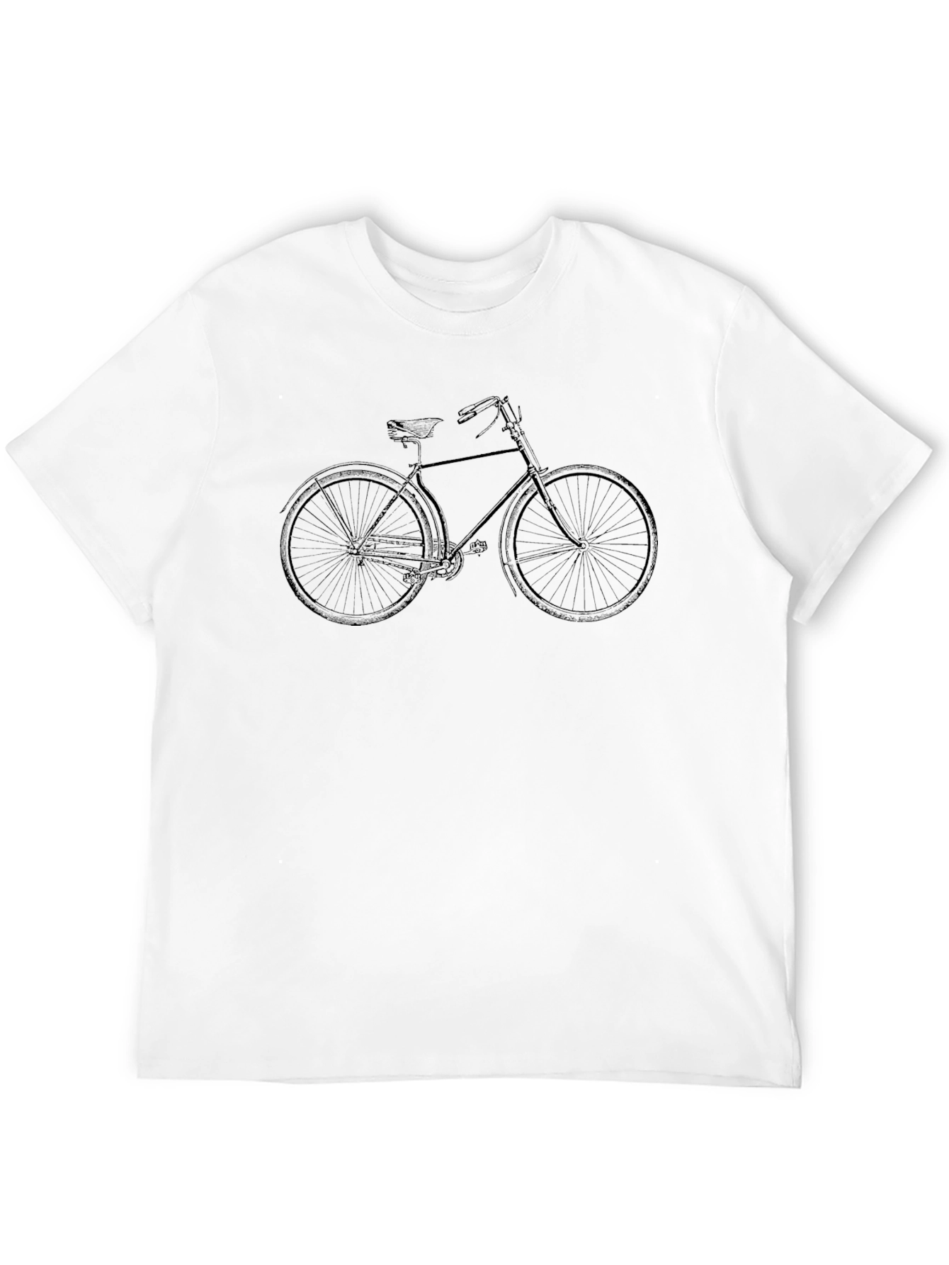 Classic Bicycle Graphic Black T-Shirt